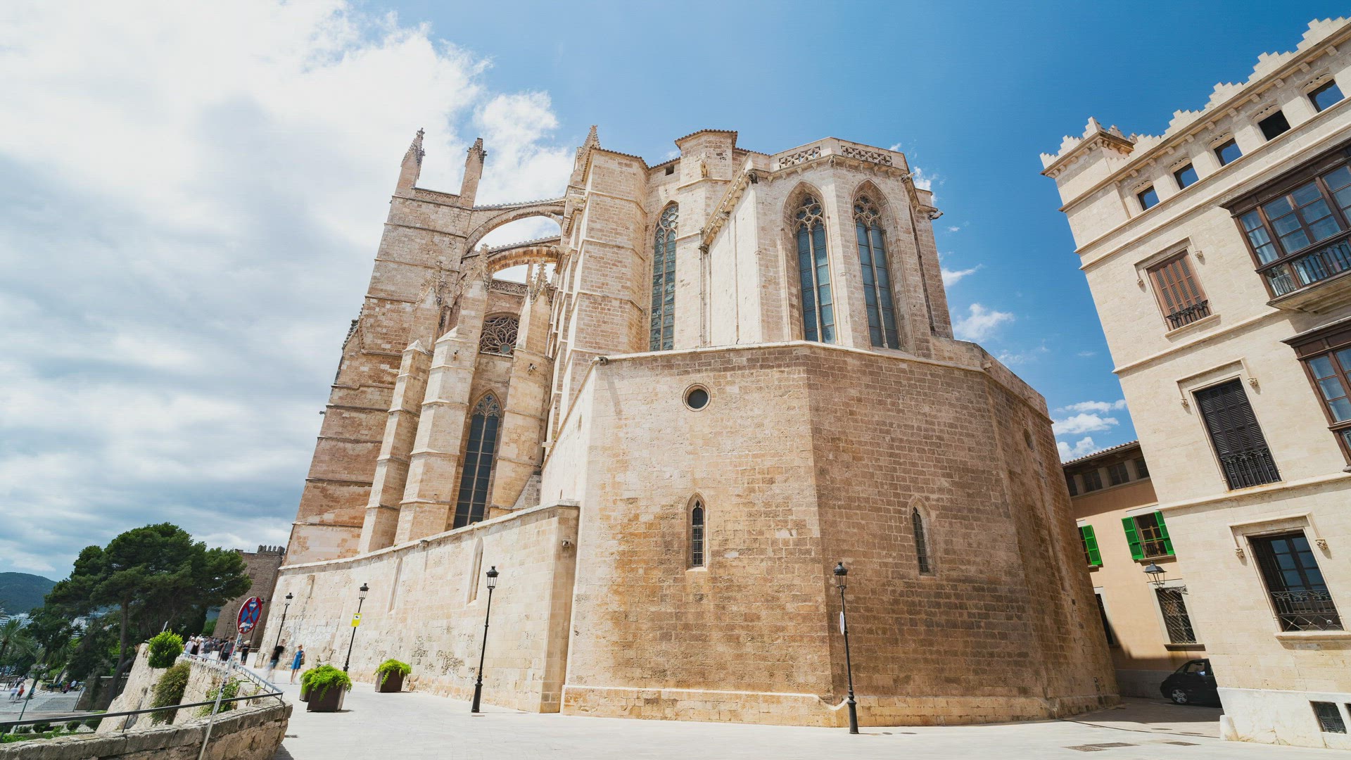 Palma de Mallorca Spain The Catedral Basilica de Santa Maria 