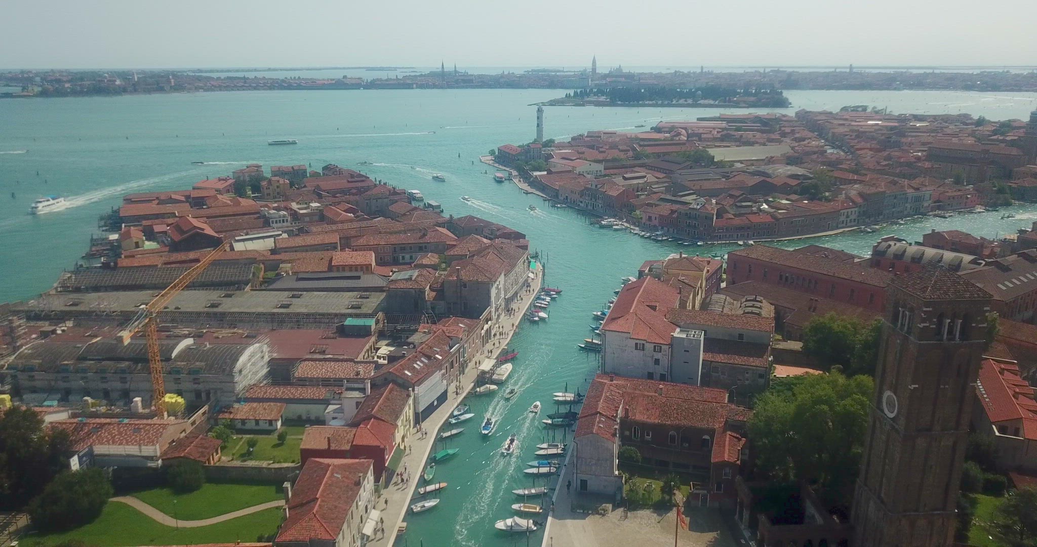 Venice, Italy Aerial
