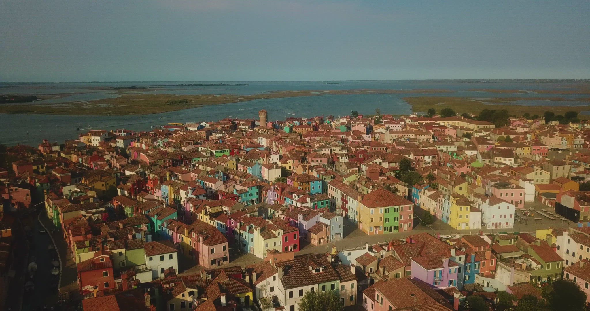 Venice, Italy Aerial