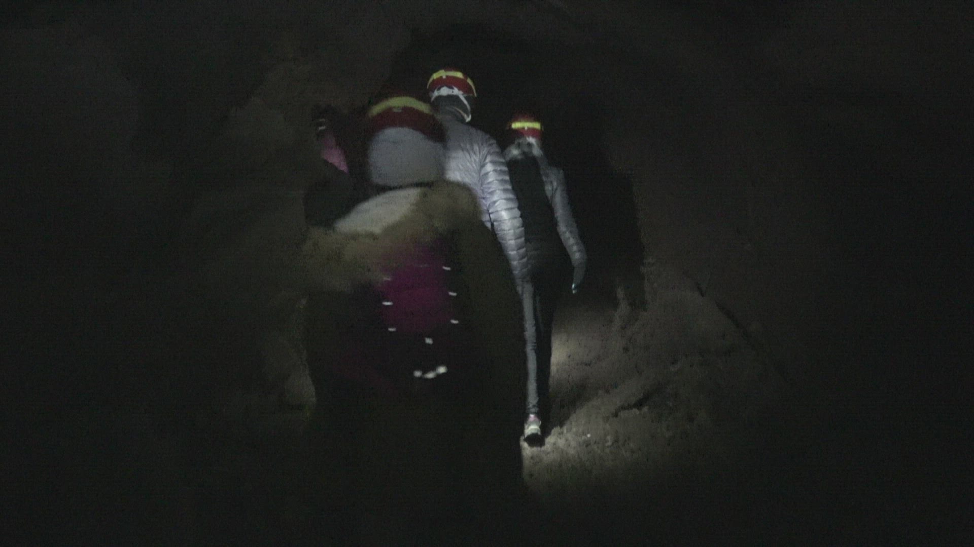 Hiking in Cave