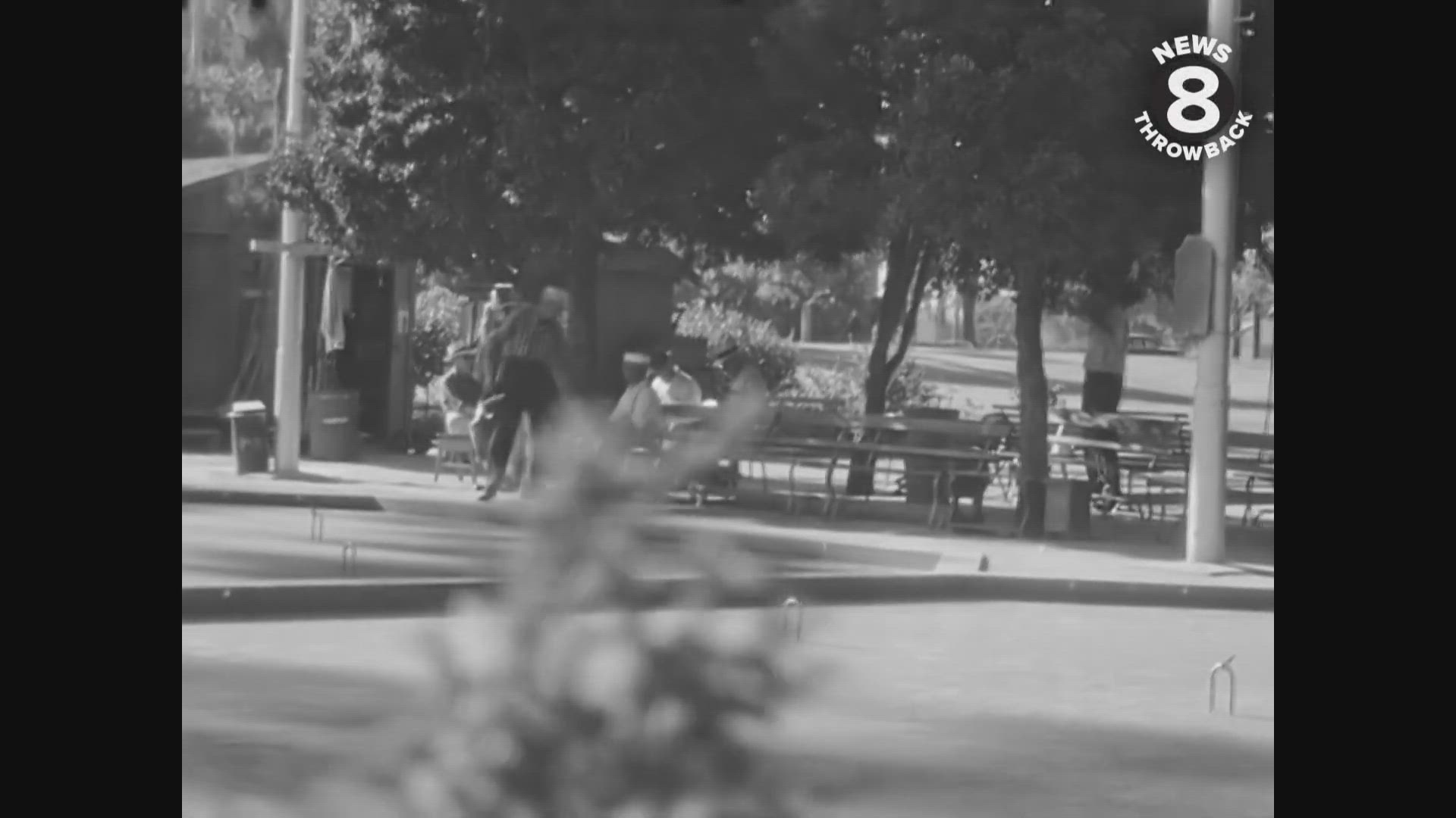 Old Folks in Balboa Park 1958