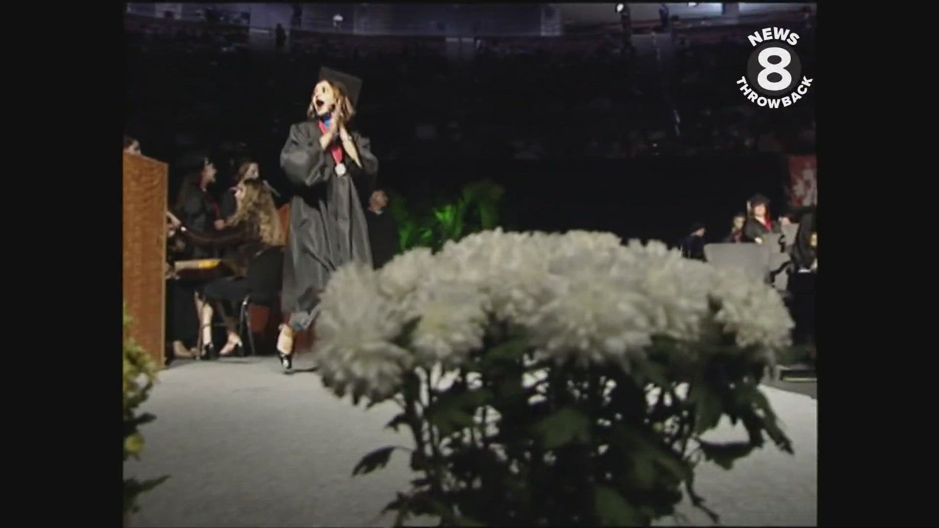 San Diego State University graduation 2001