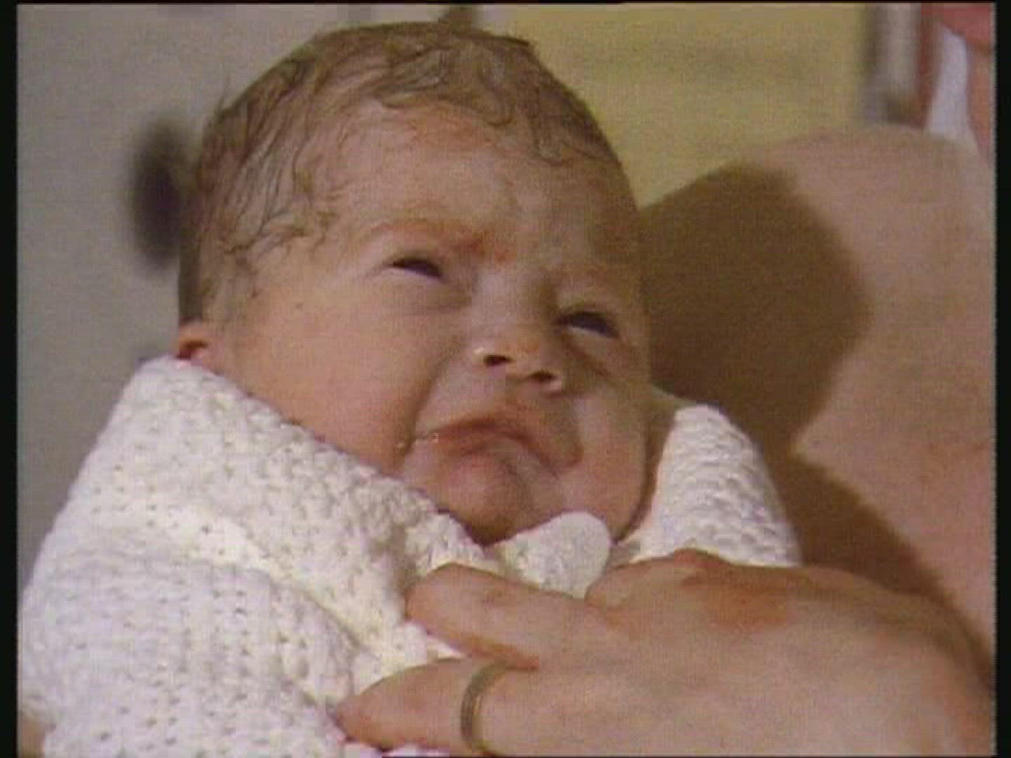 New born baby girl 
