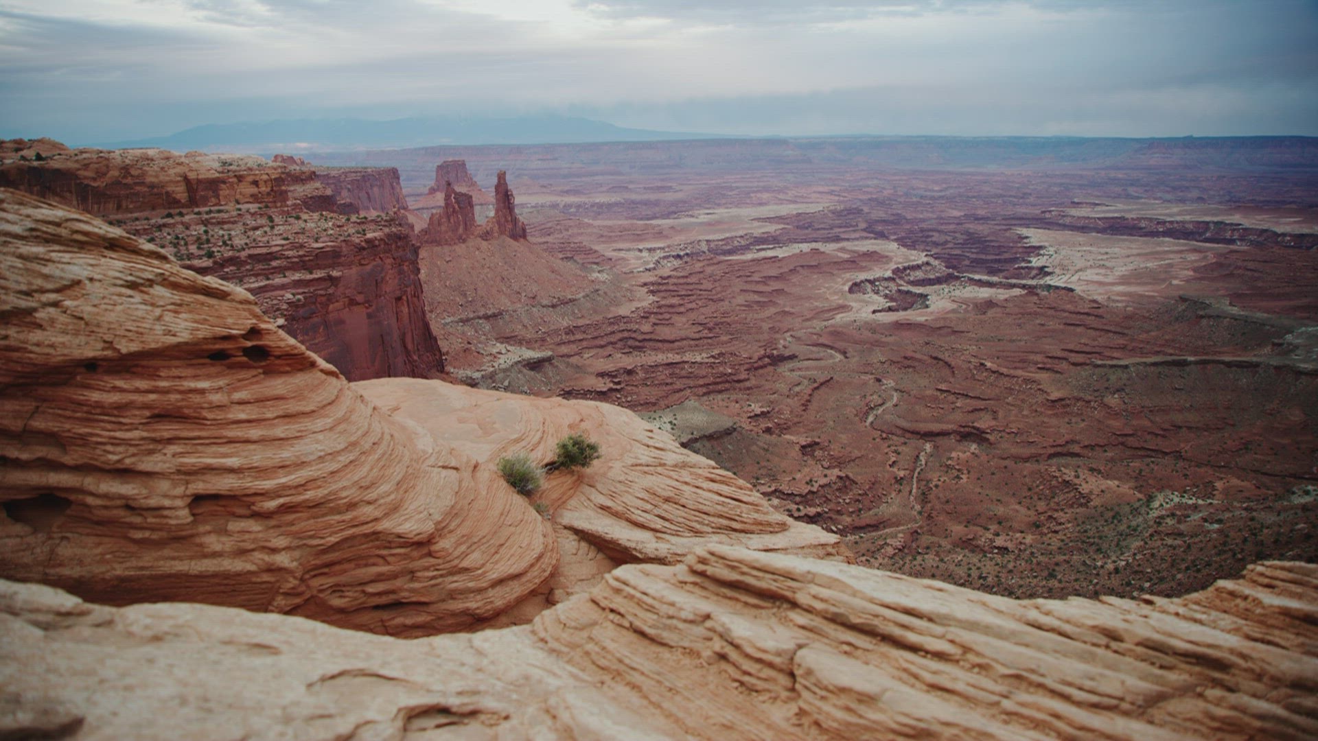 Static shot of Canyonlands National Park