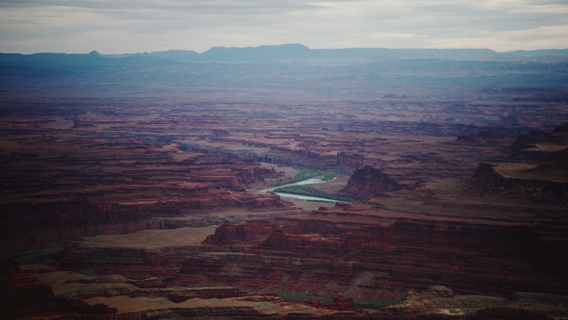 Wide epic shot of Canyonlands National Park