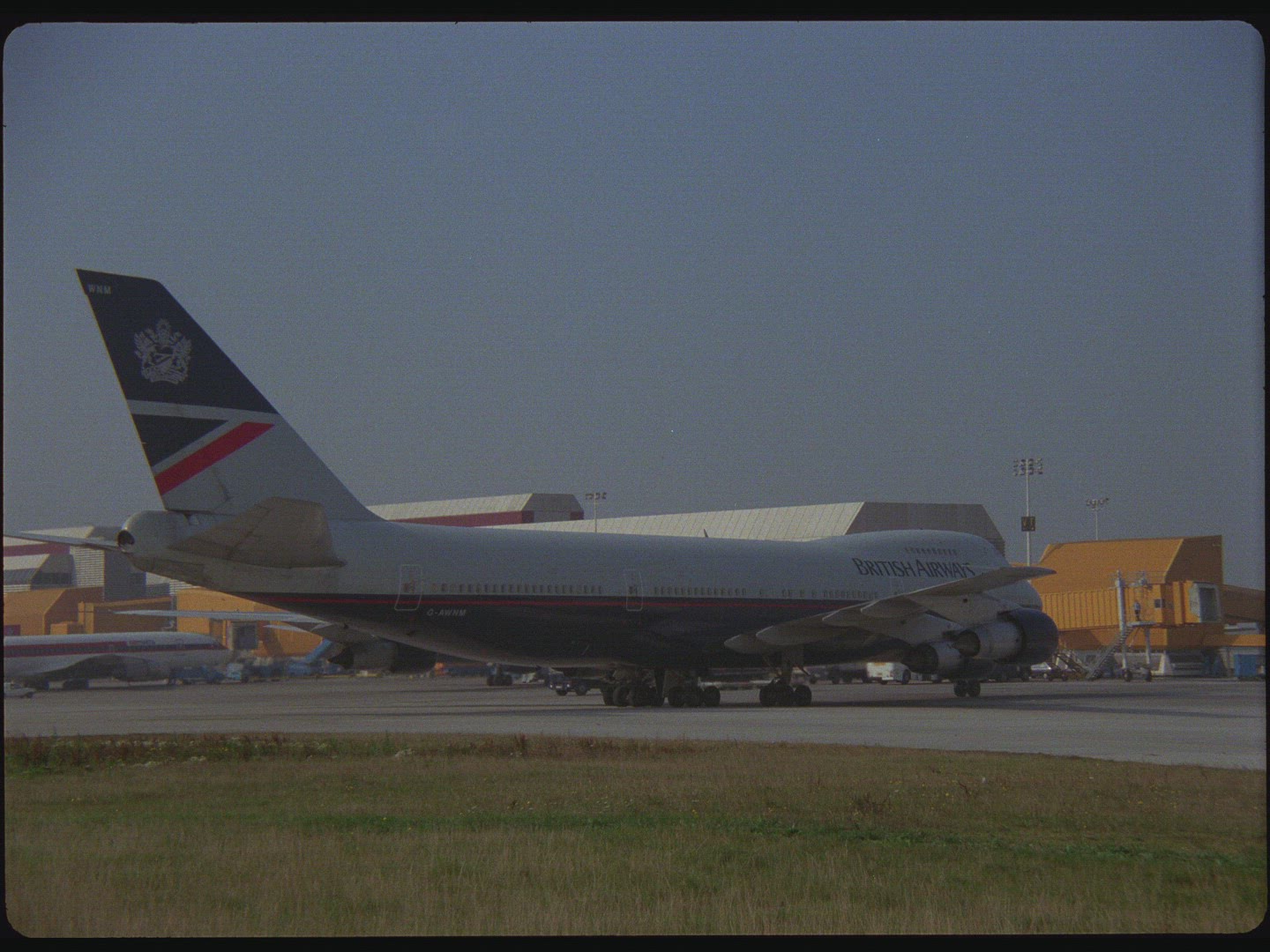 British Airways Boeing 747 Taxiing 