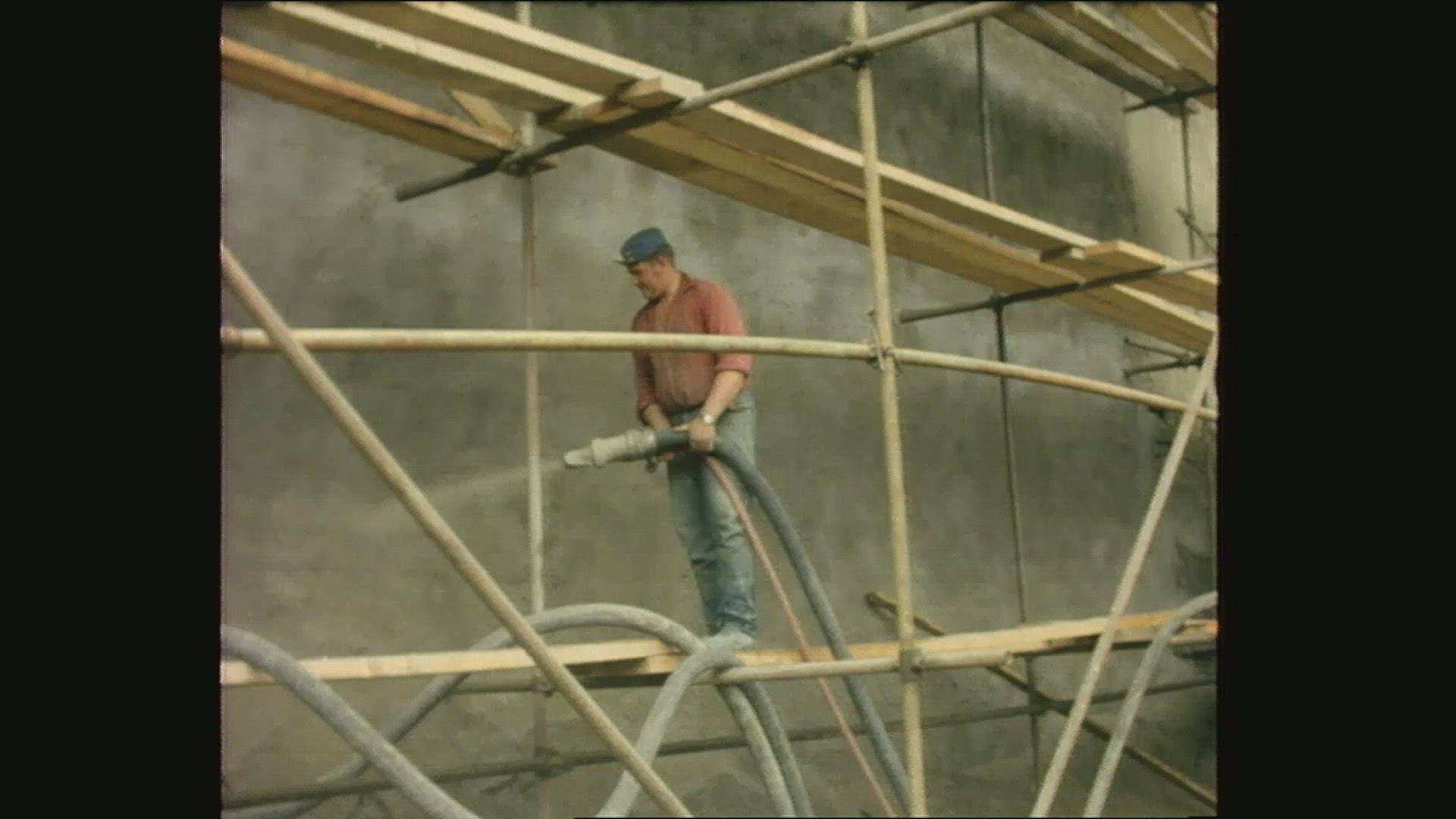 construction workers - 1960´s - Sweden