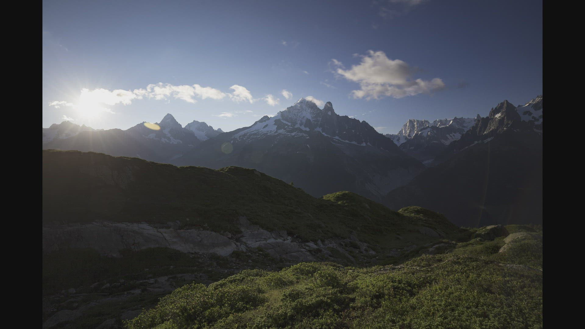 Timelapse, Mont Blanc, France
