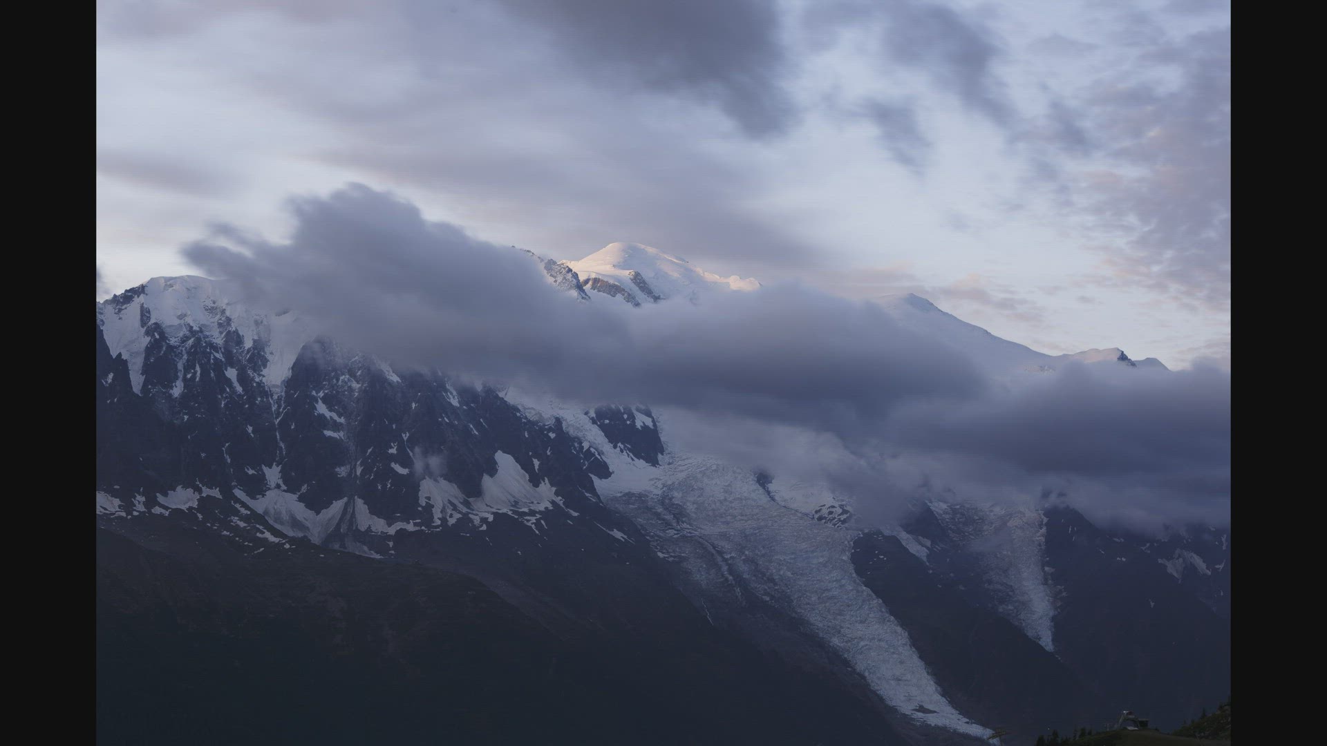 Sunrise, Timelapse, Mont Blanc, France