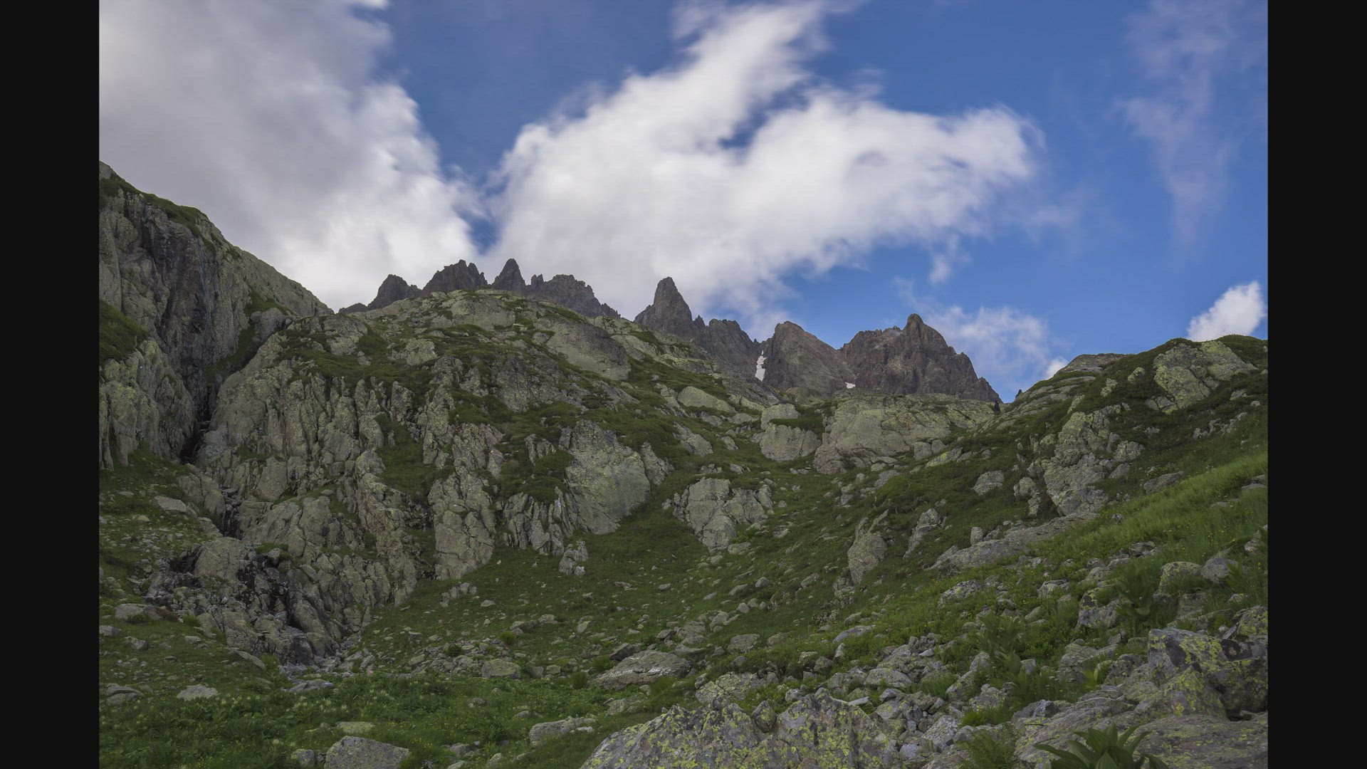 Timelapse, Aiguille de la Tête Plate