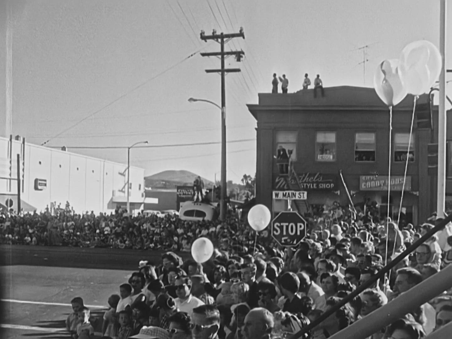 El Cajon's Mother Goose parade in 1960 The largest parade in San Diego County
