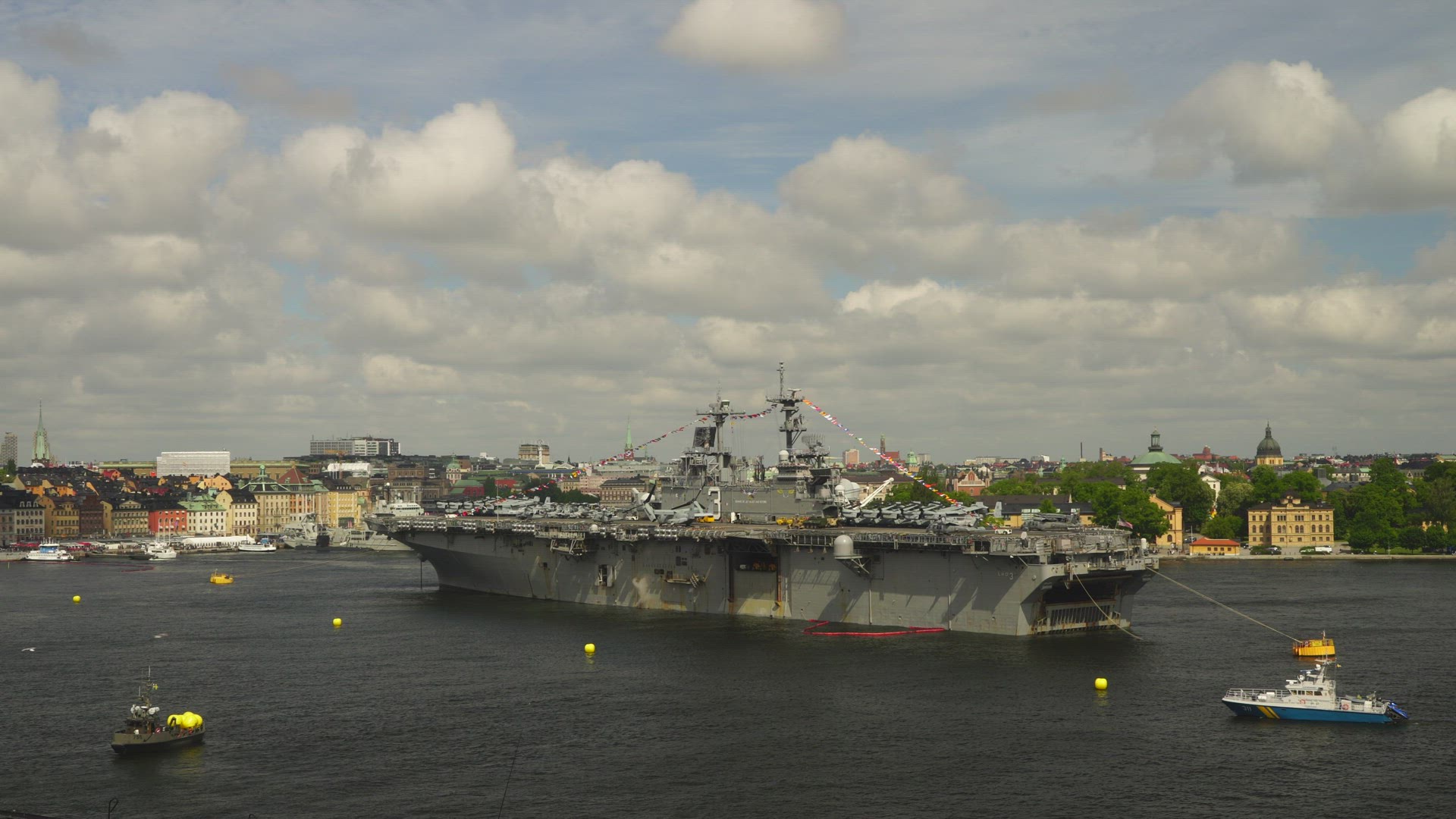 USS Kearsarge in Stockholm