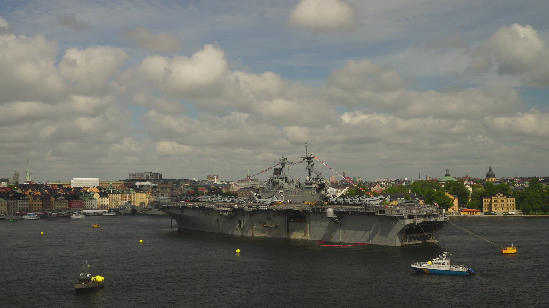 USS Kearsarge in Stockholm