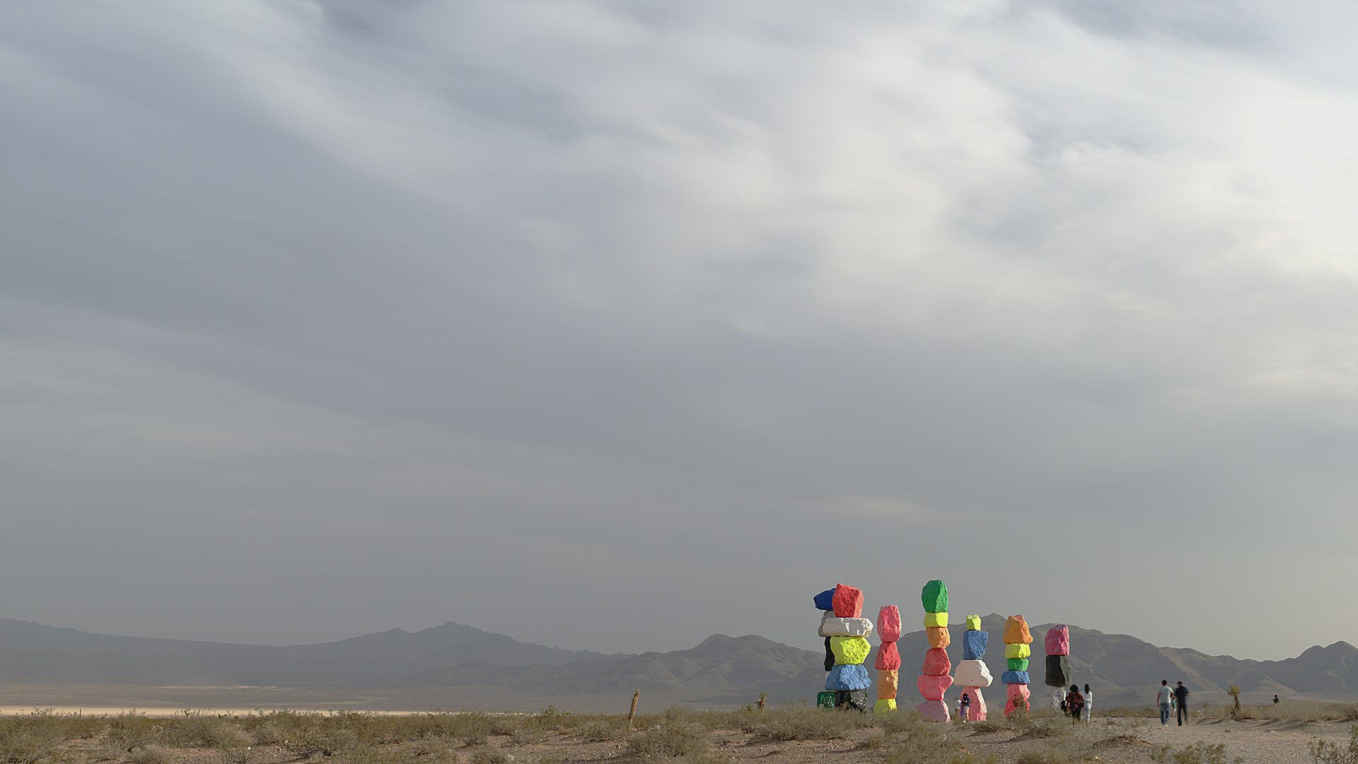 Seven Magic Mountains Timelapse - 8k