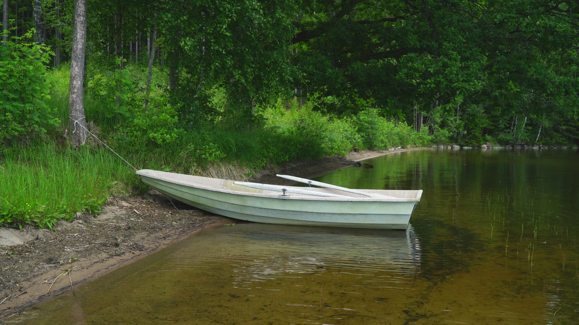 small rowing boat