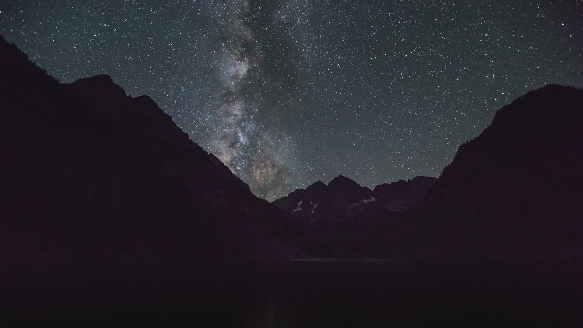 Maroon Bells - Milky Way Moonrise - 1