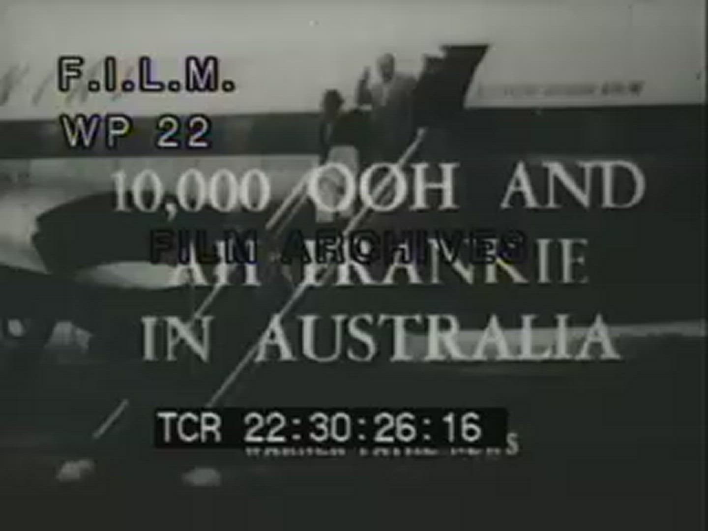 10,000 OOH AND AH FRANKIE IN AUSTRALIA