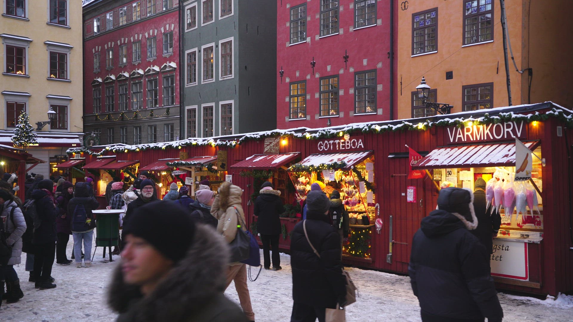 Christmas market in Old Town - Stockholm - Stortorget