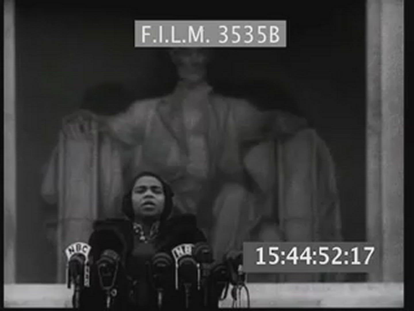 MARIAN ANDERSON 1930s - 1940s