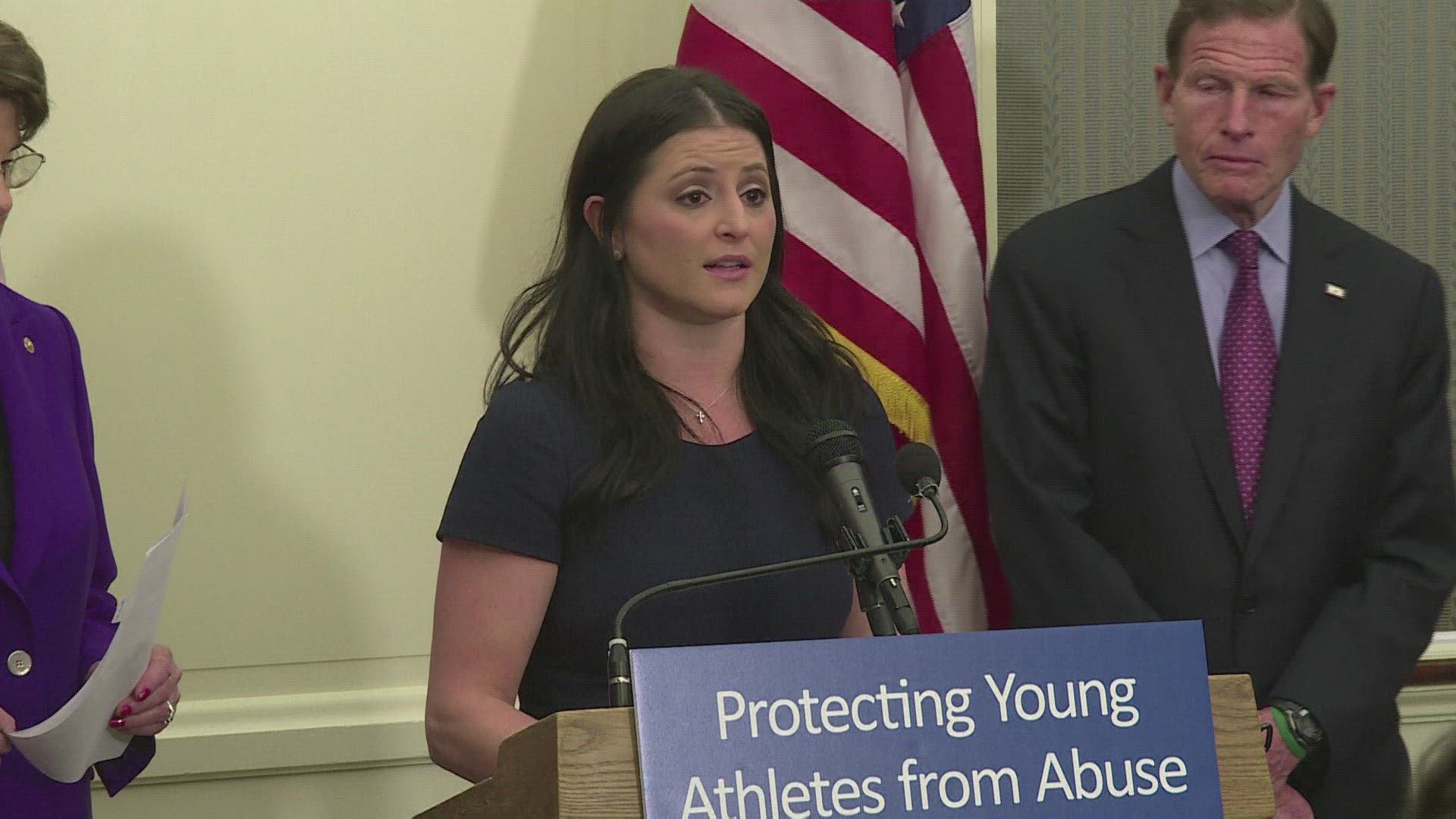 Push for bill tackling sex abuse after USA Gymnastics scandal