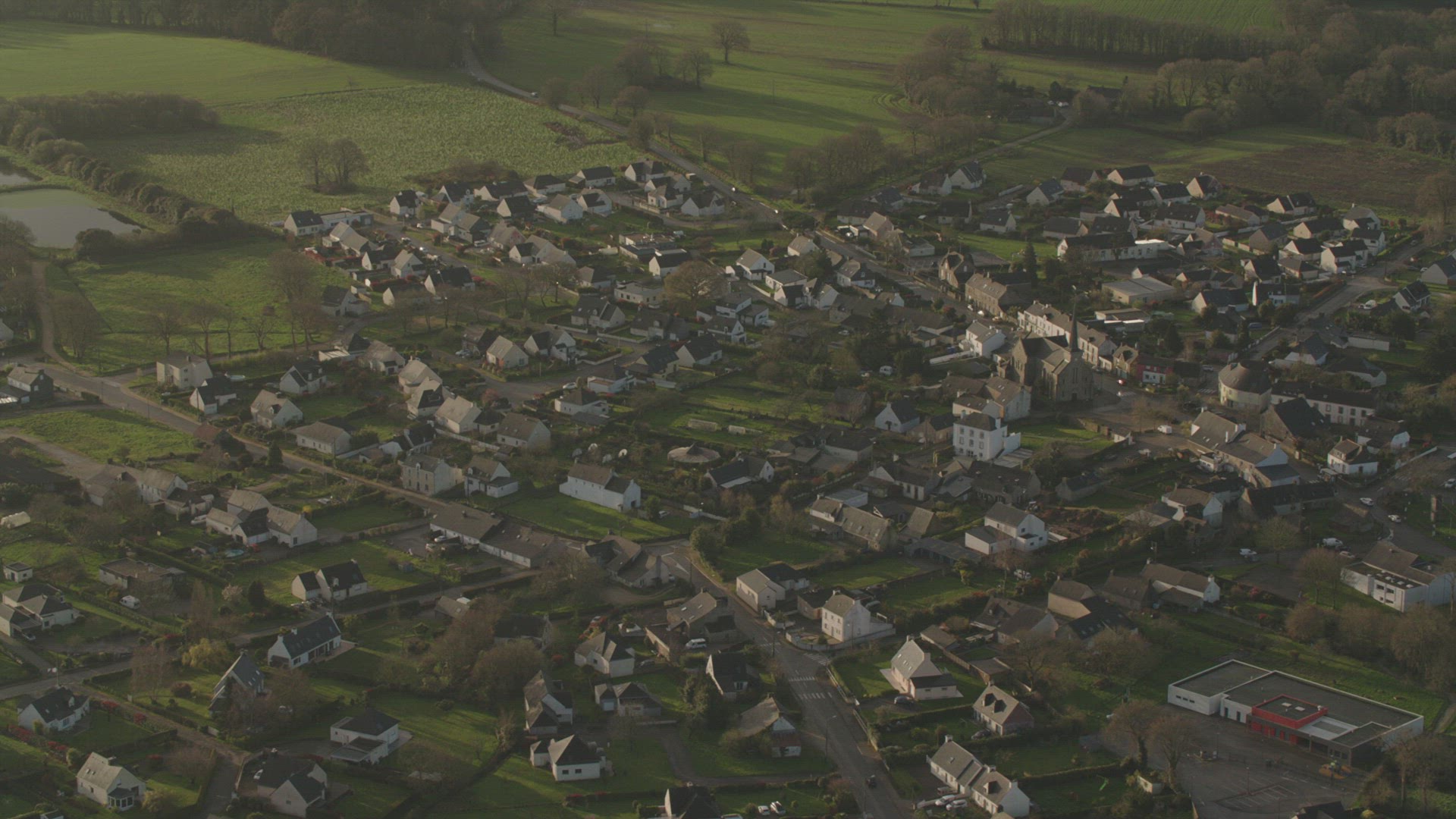 Aerial View Brittany