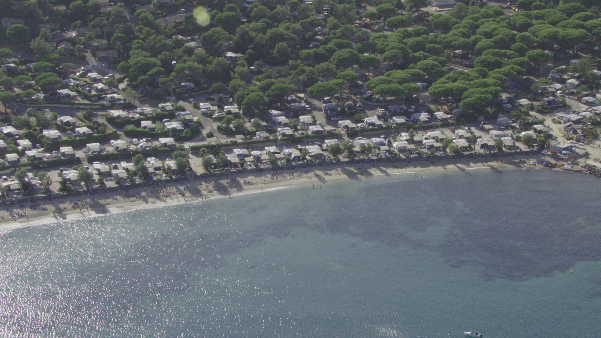 Aerial View South France