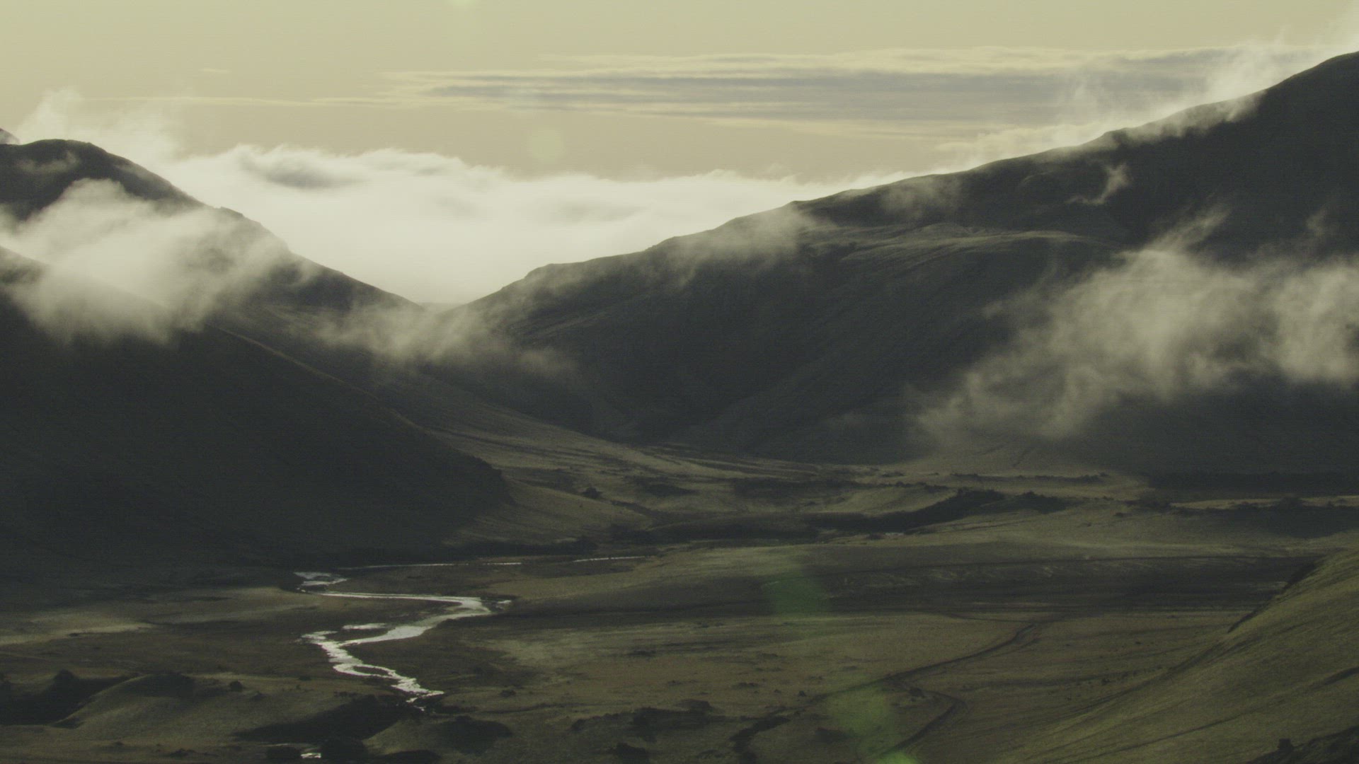 Aerial View Iceland