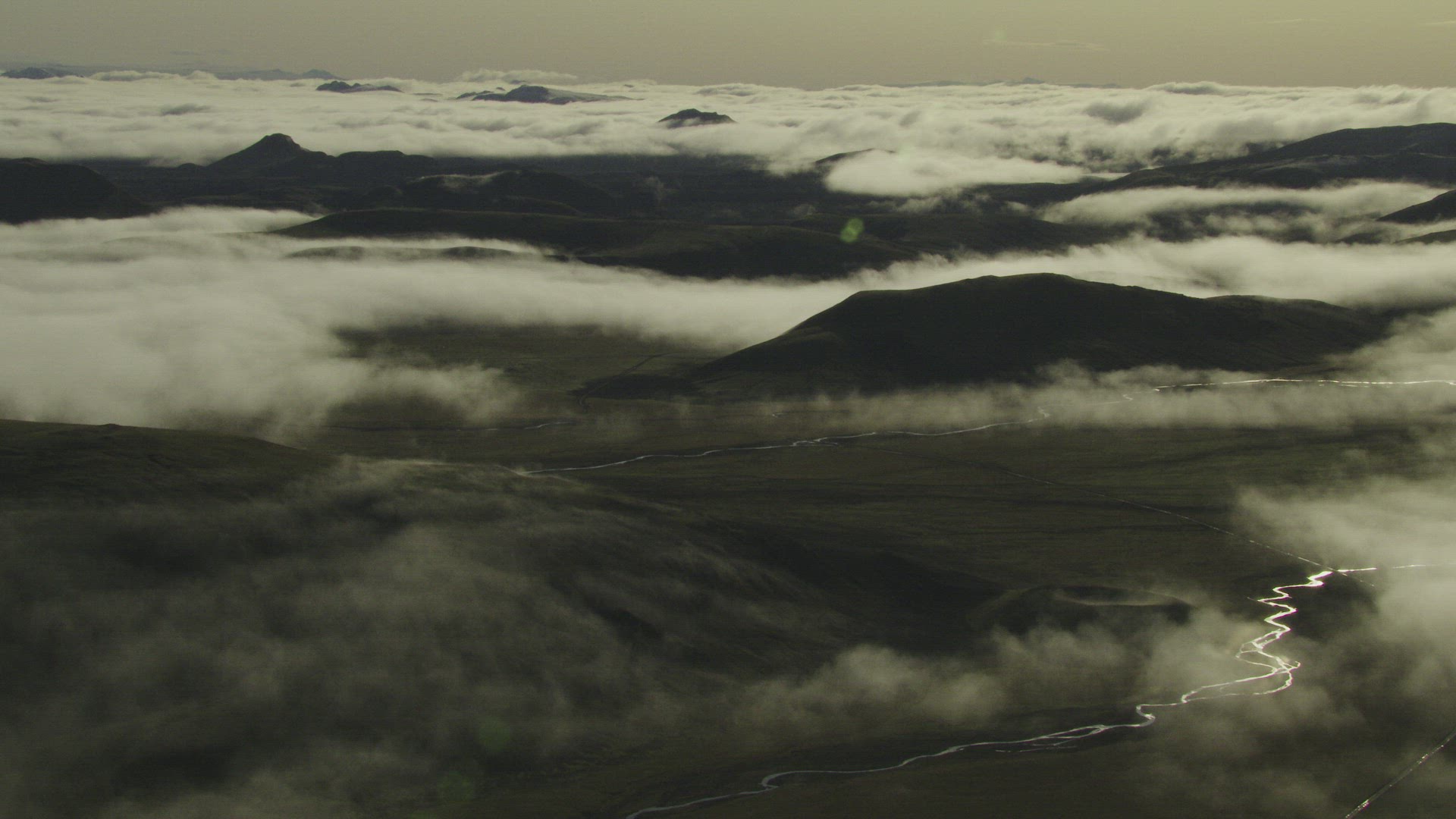 Aerial View Iceland