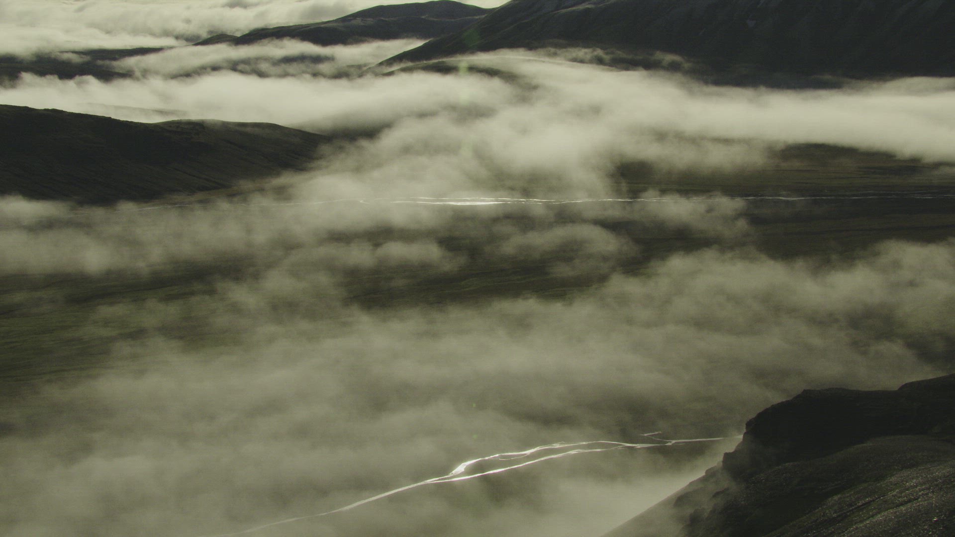 Aerial View Iceland