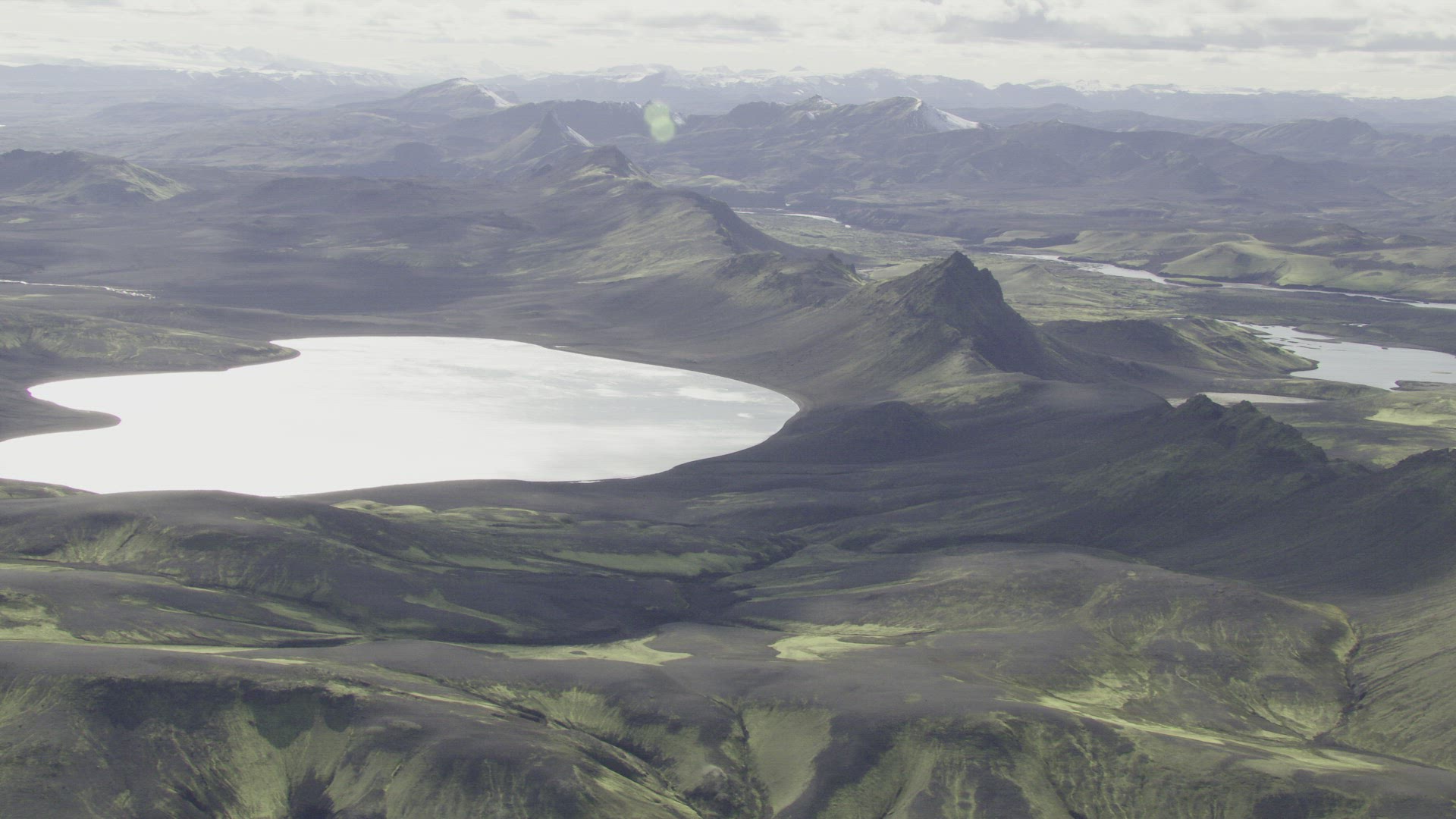Aerial View Iceland
