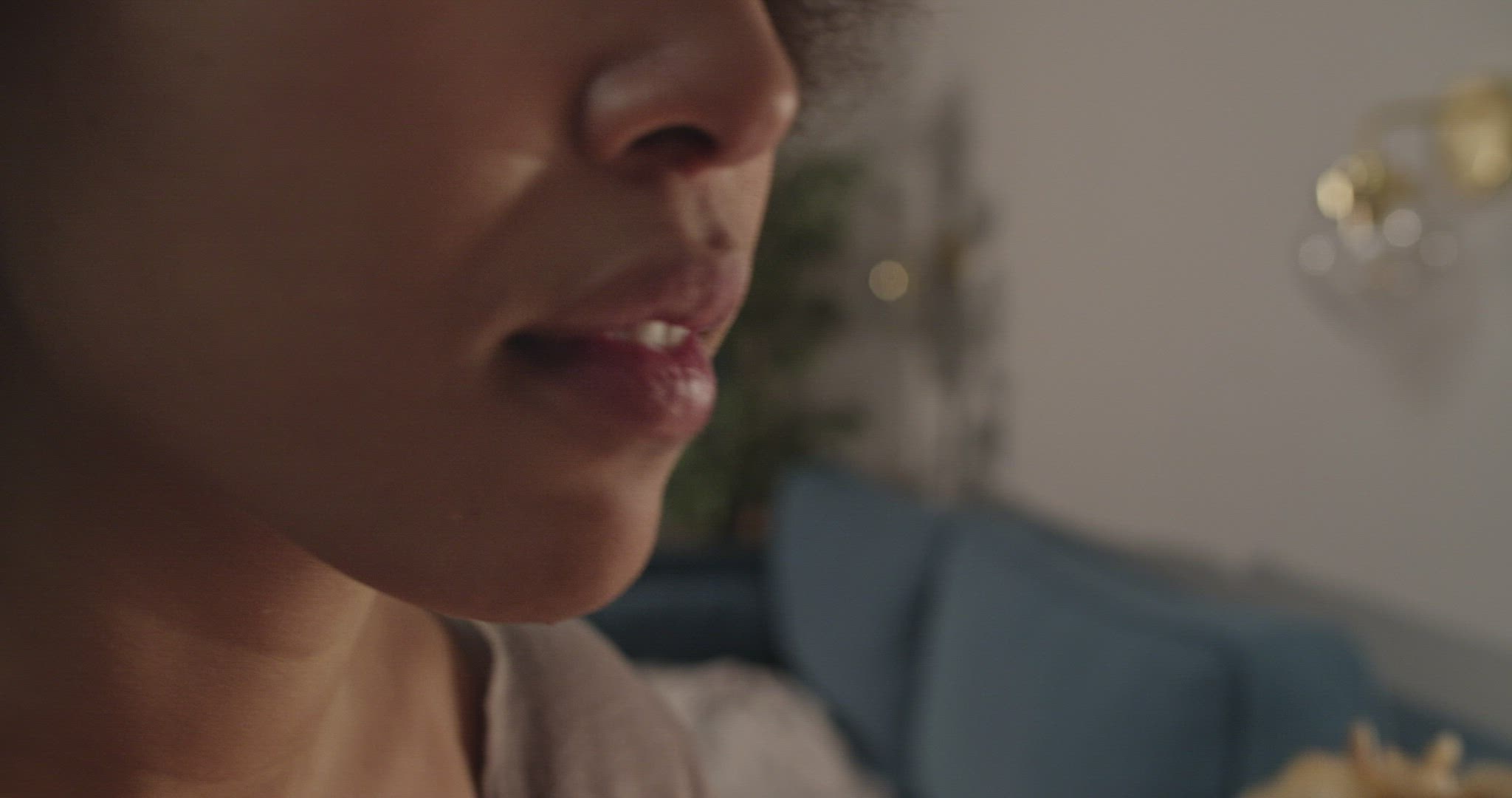 Cropped woman eating takeaway noodles