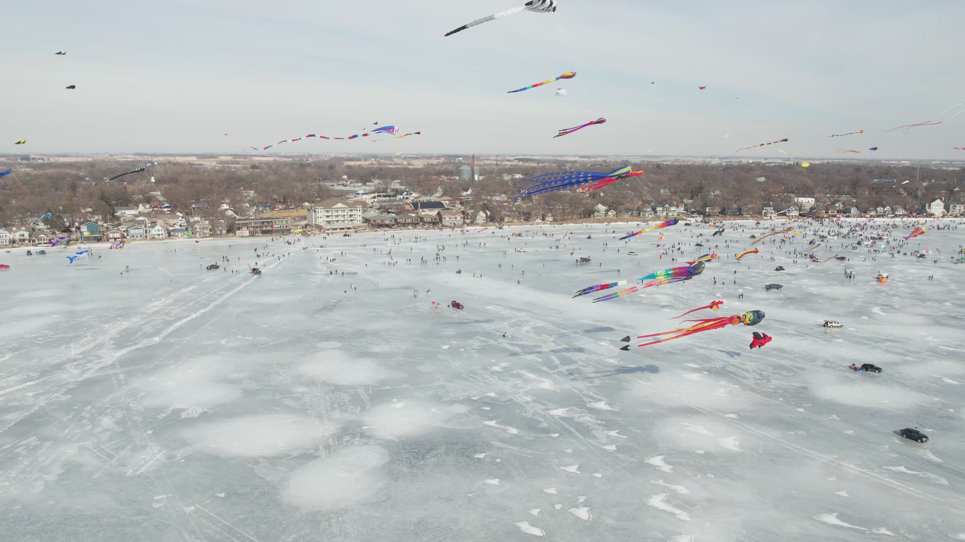2023 Color the Wind Kite Festival in Clear Lake, Iowa