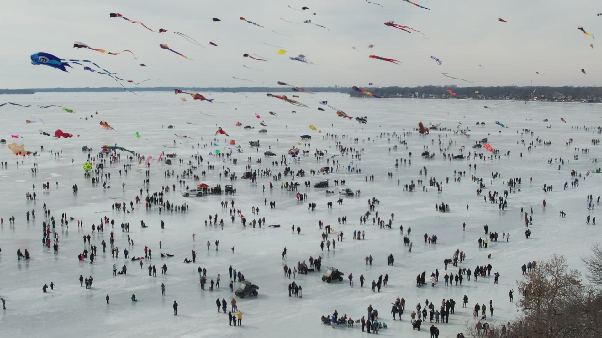 2023 Color the Wind Kite Festival in Clear Lake, Iowa