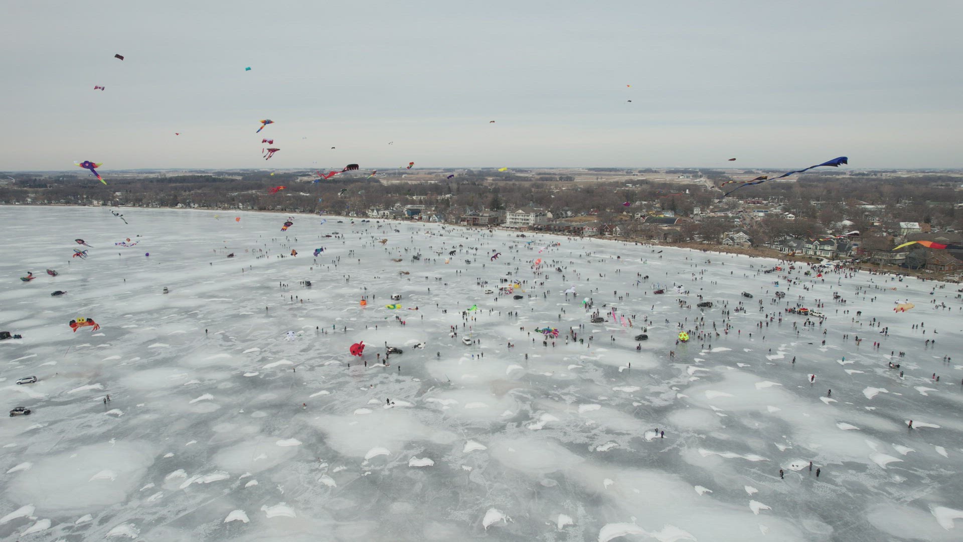 2023 Color the Wind Kite Festival in Clear Lake, Iowa