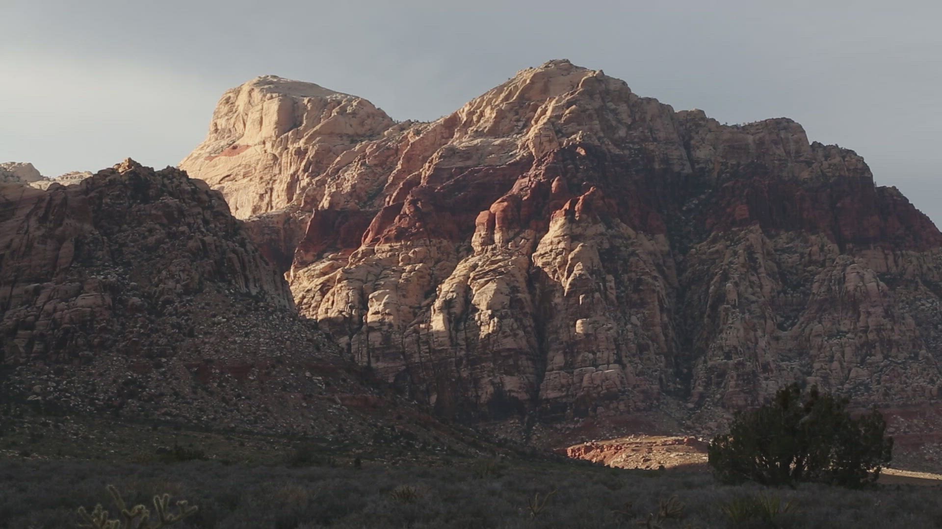 Mountains Rising in Afternoon Light
