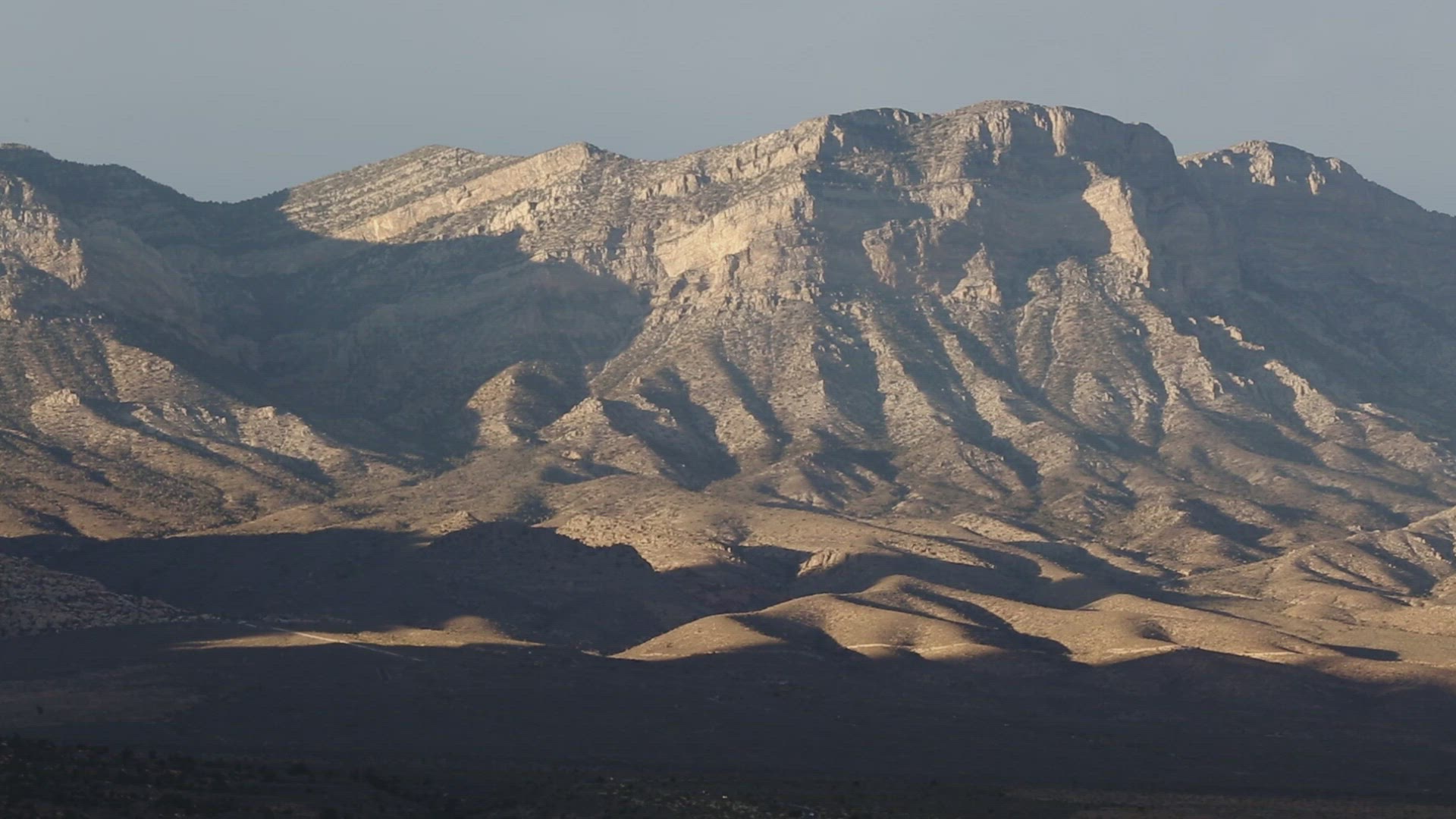 Desert Mountains Rising Above Landscape