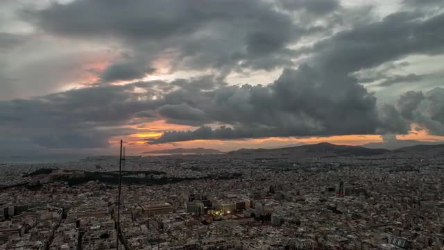 Lykavittos Sunset - Athens, Greece