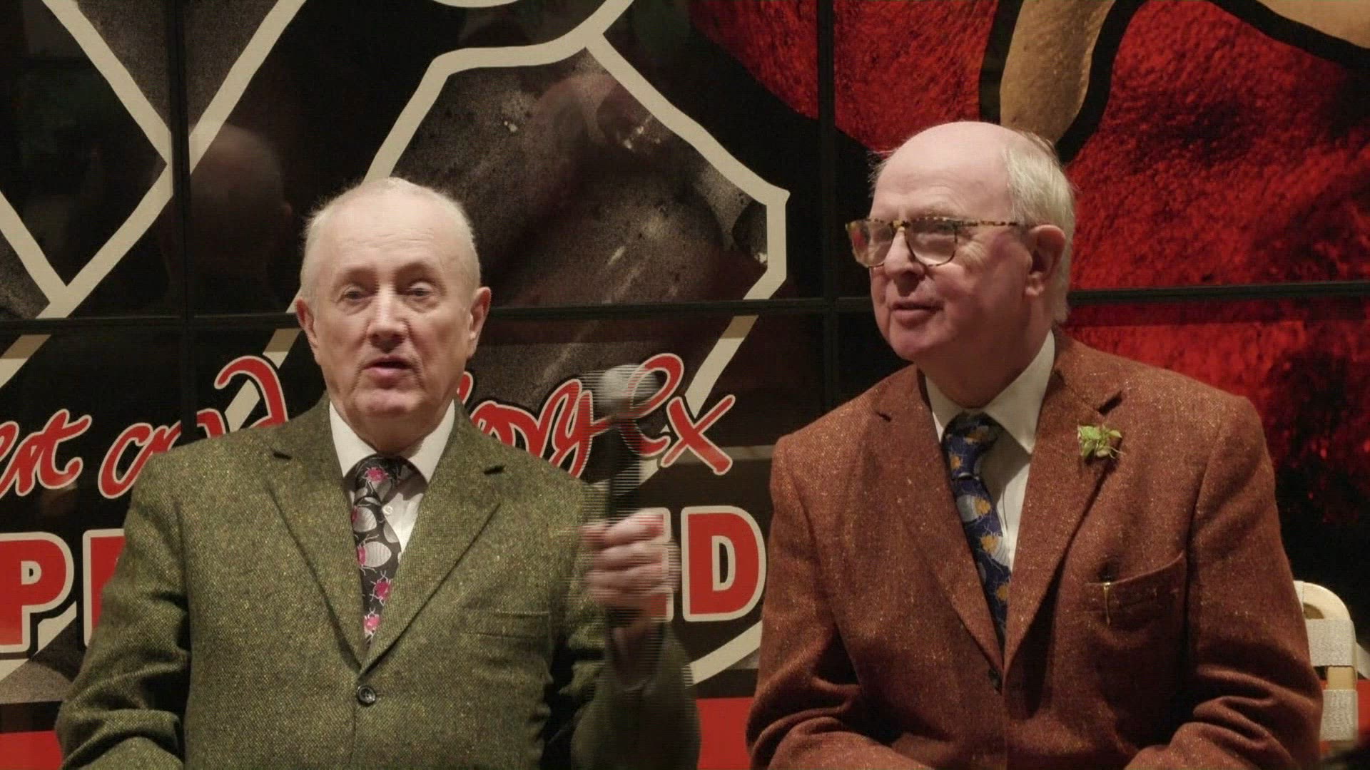 Artists Gilbert &amp; George launch major exhibition in Helsinki