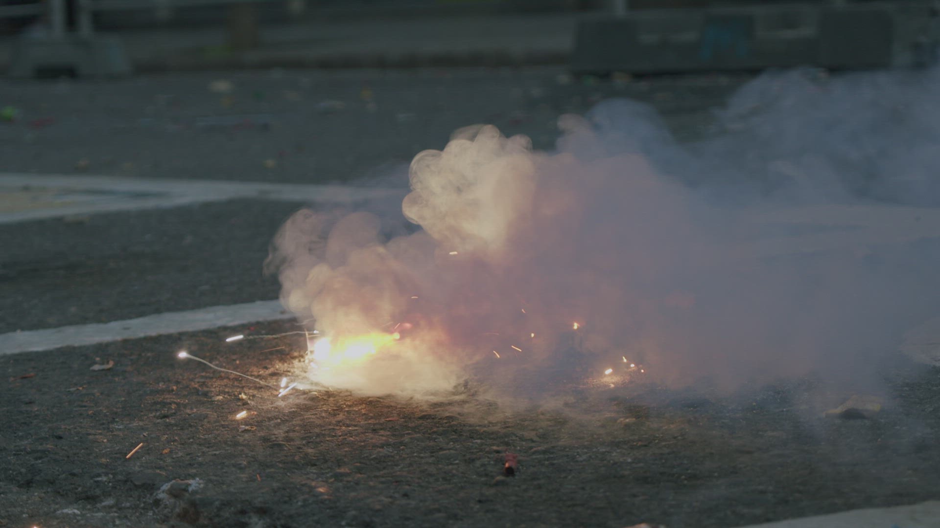 Firecrackers, this is part of the Fayas Festival