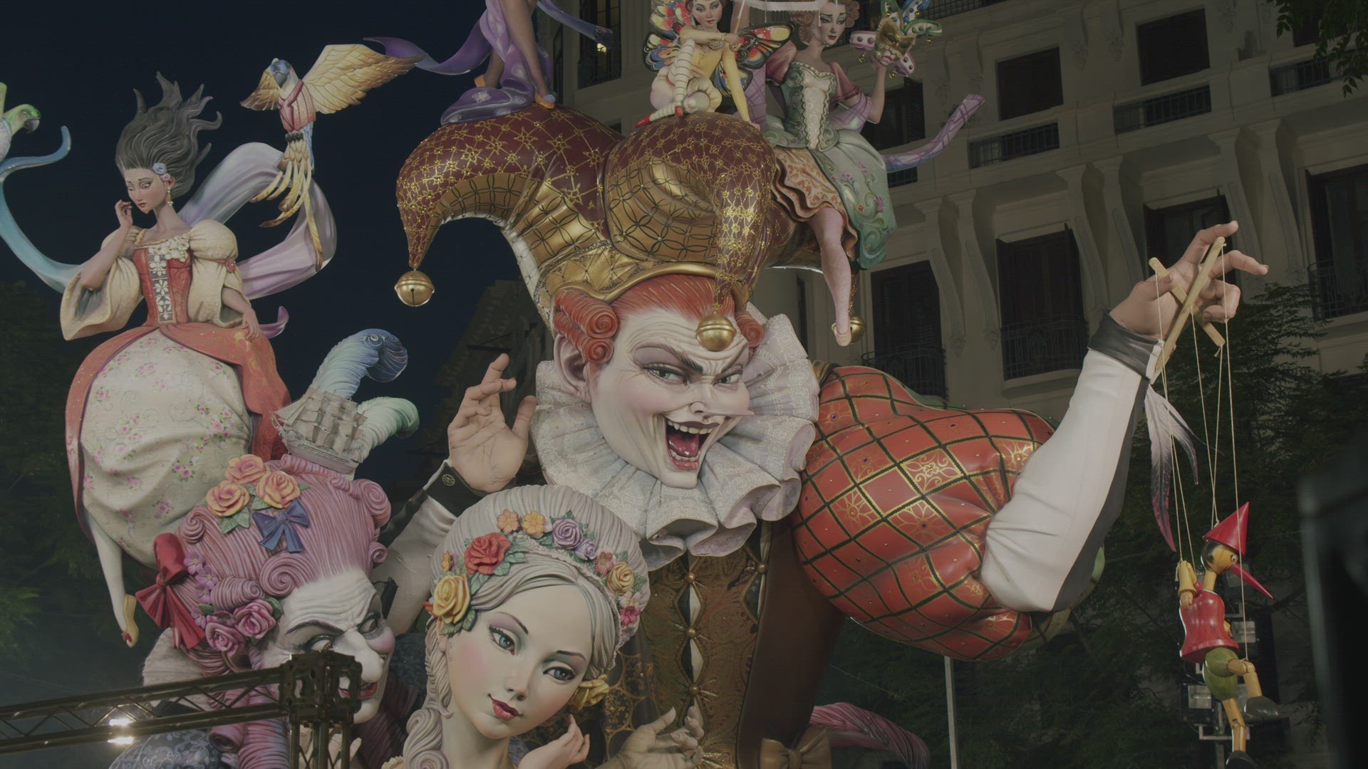 Ninot dolls, fairy-tale characters