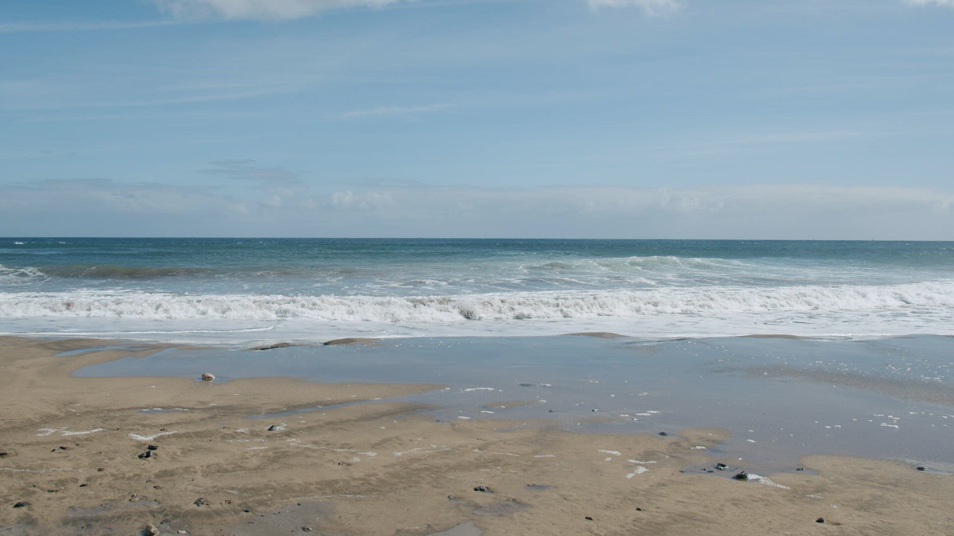 Sea in stormy weather