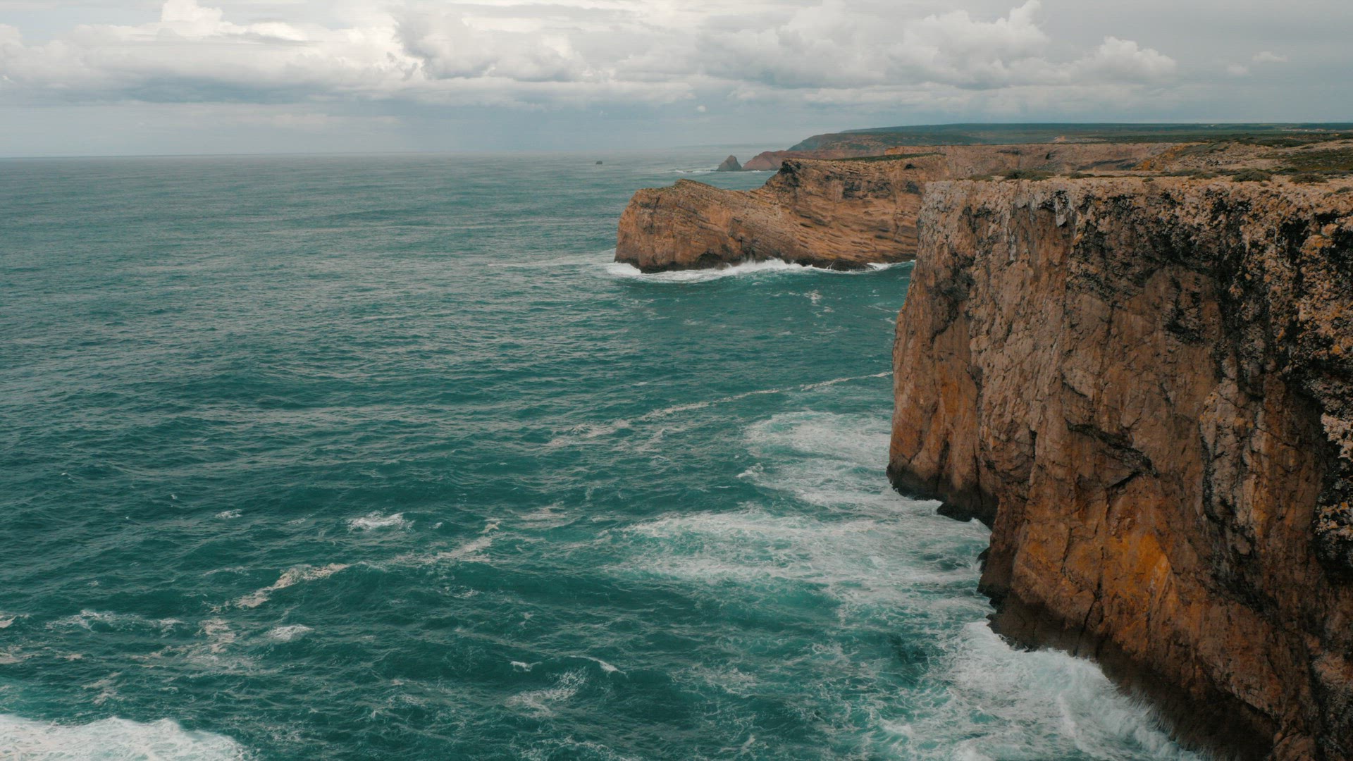 Picturesque landscape of Cape St. Vincent in Portugal