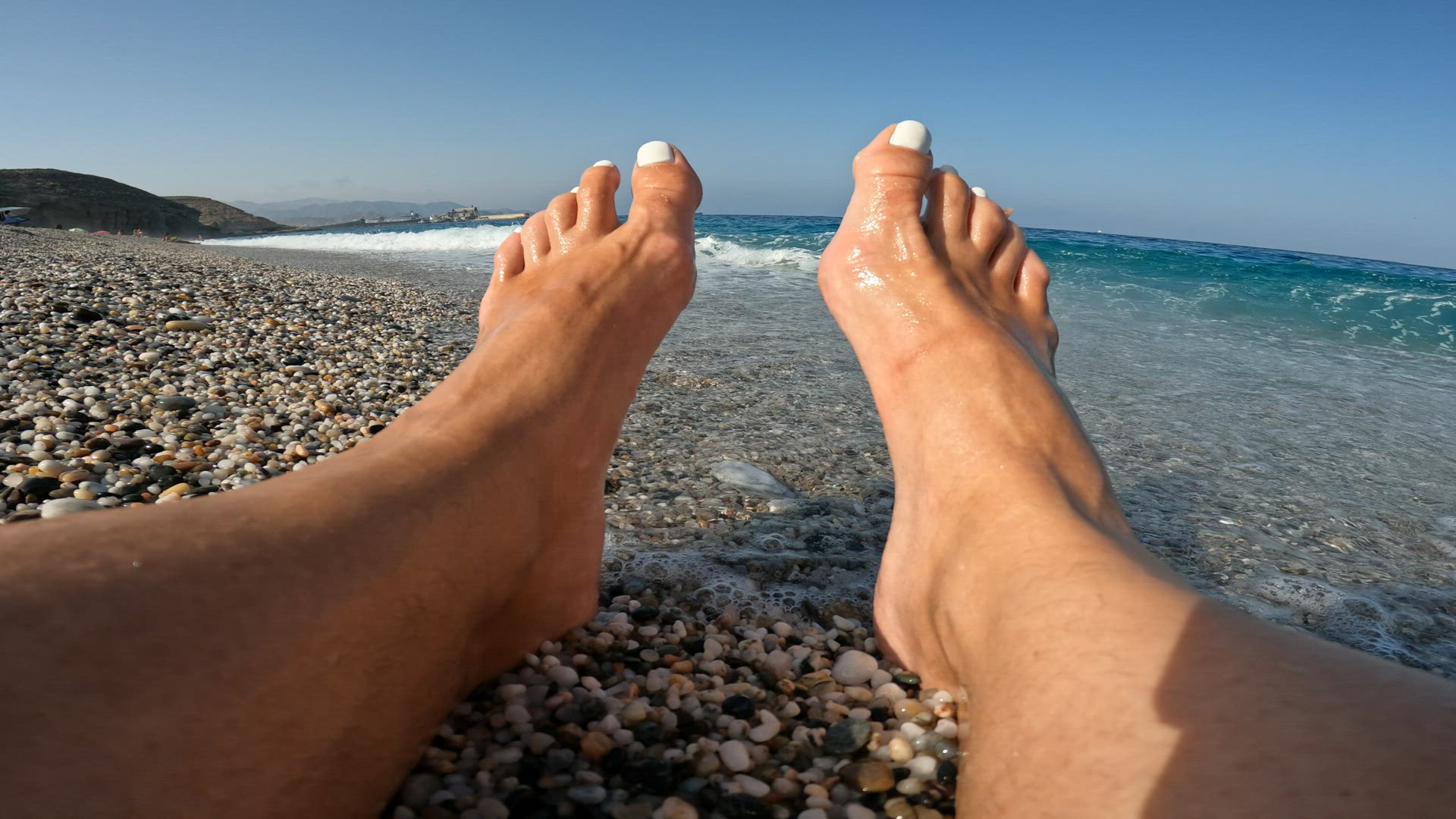 Rest on the sea coast
