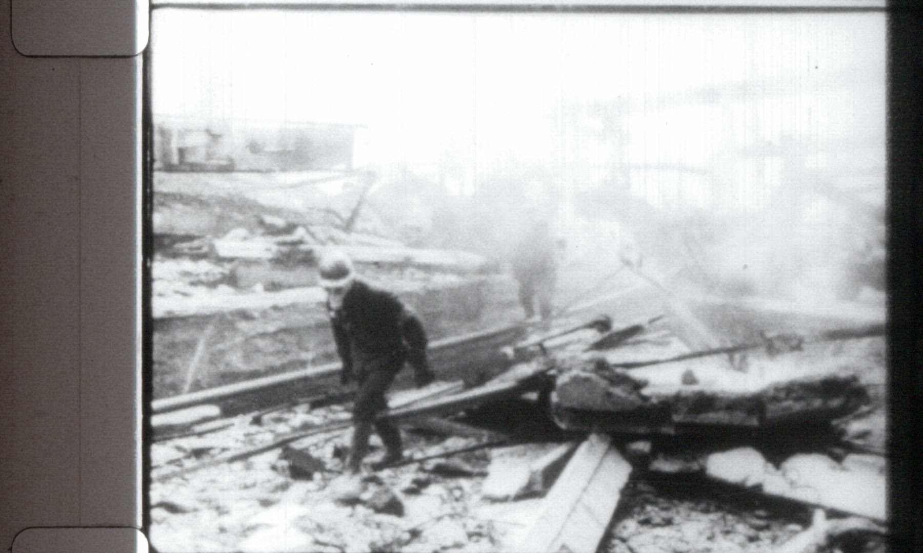 Soviet made training film on radiation containment