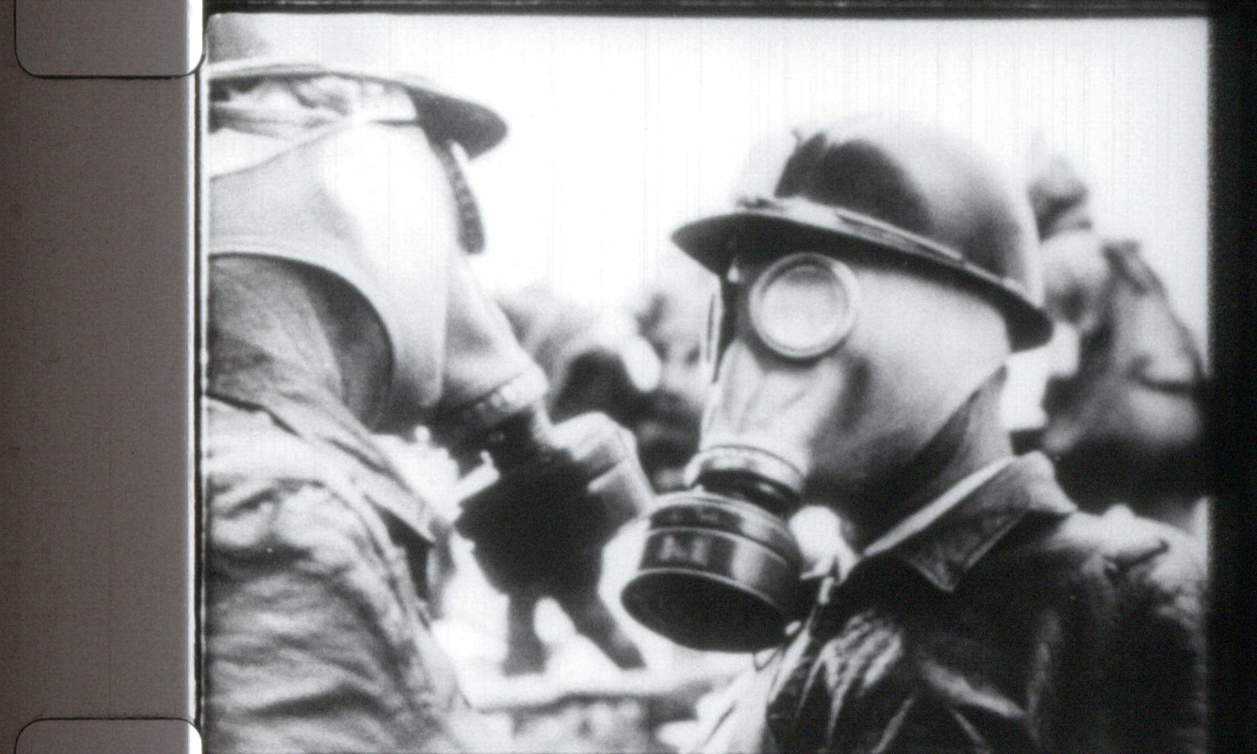 Soviet made training film on radiation containment