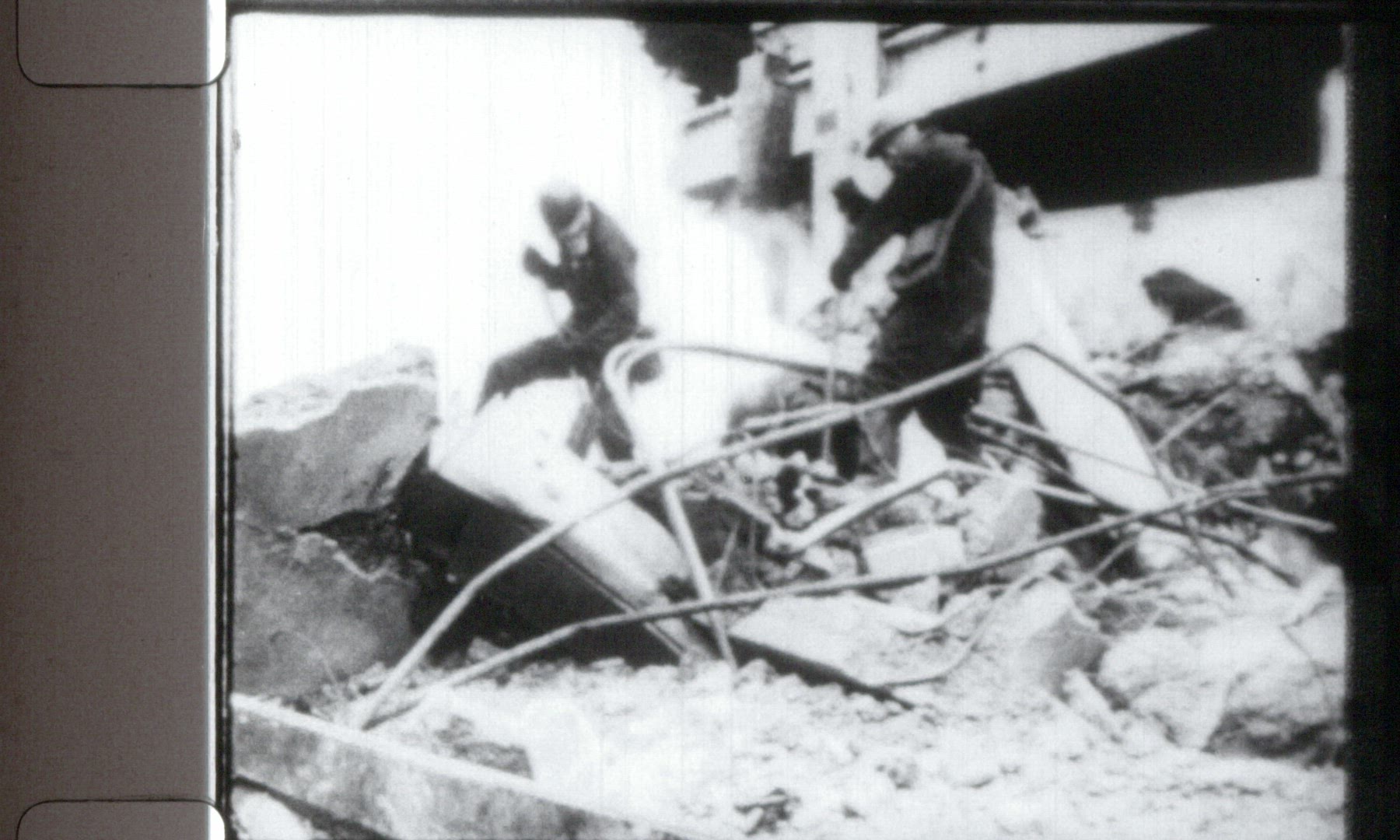 Soviet made training film on radiation containment