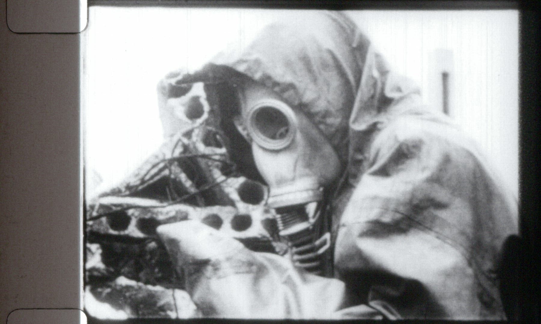 Soviet made training film on radiation containment