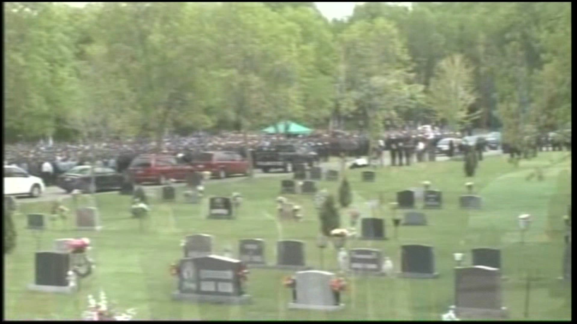 Funeral of Sergeant Joseph Bergeron