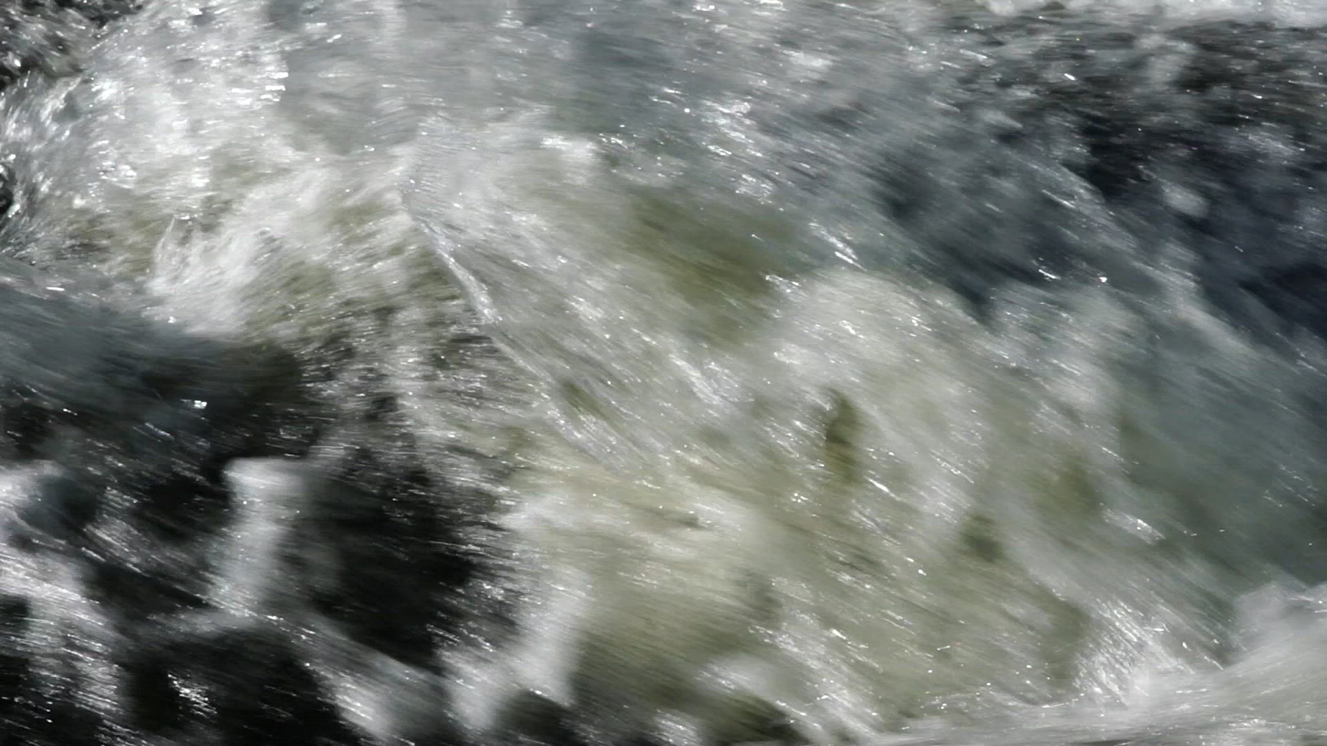 waterfall - rapids - close up shot - slowmotion