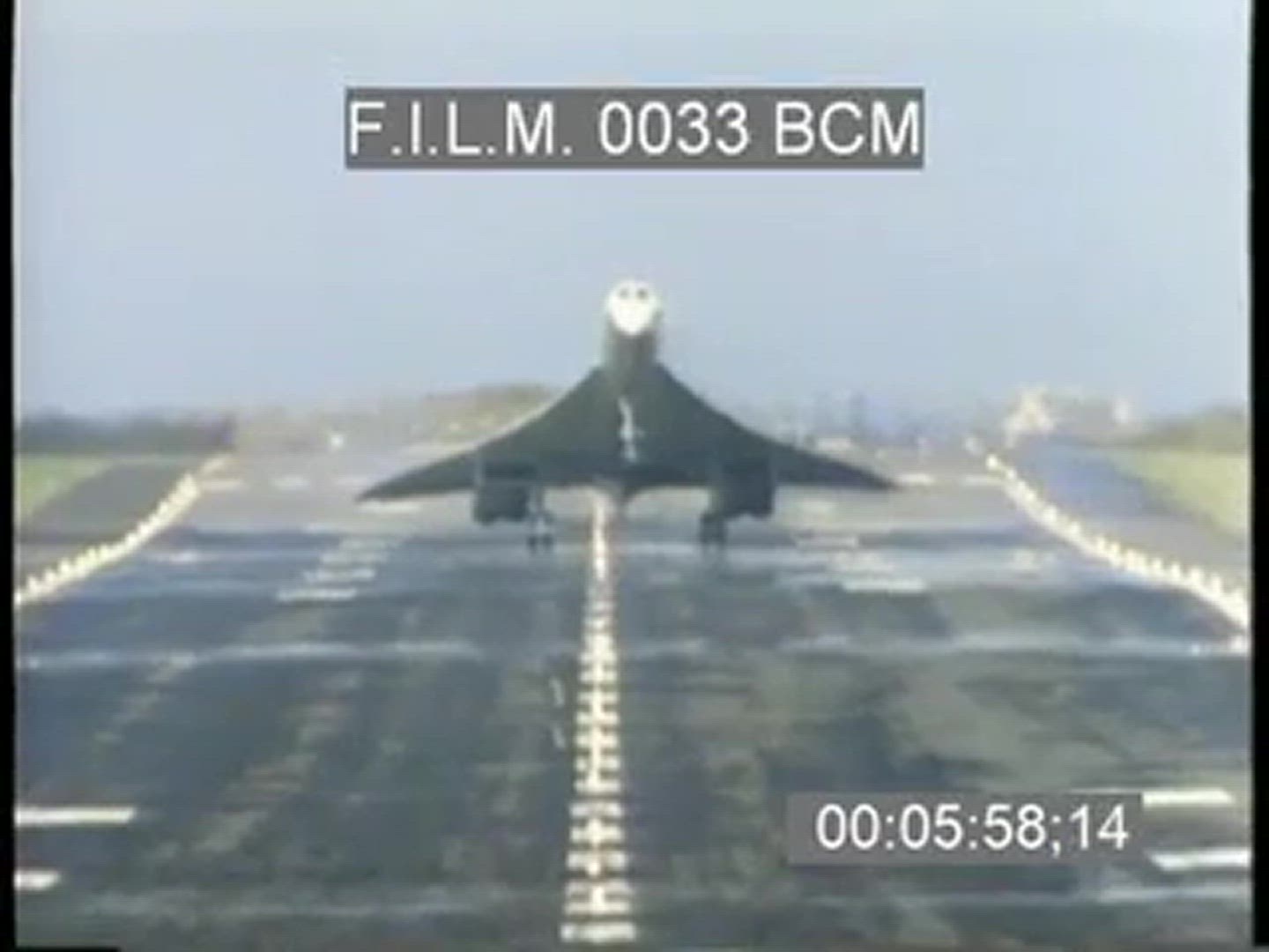 VINTAGE CONCORDE AIRPLANES (1960s-1970s)